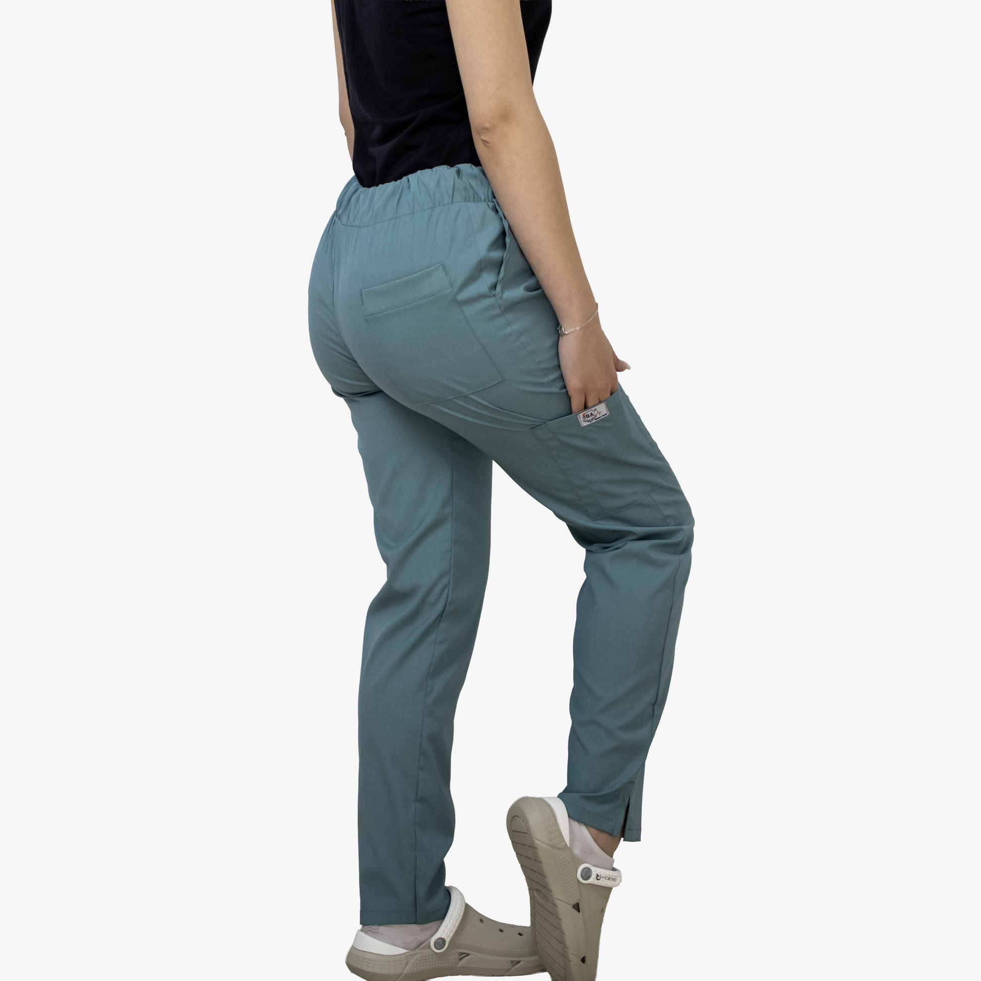 Pantaloni i-Modern - Verde Ou Rata - DrWear