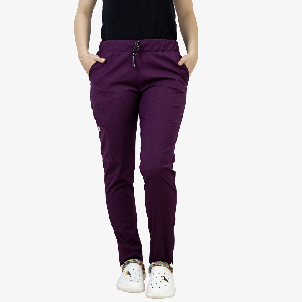 Pantaloni i-Modern - Mov Pruna - DrWear