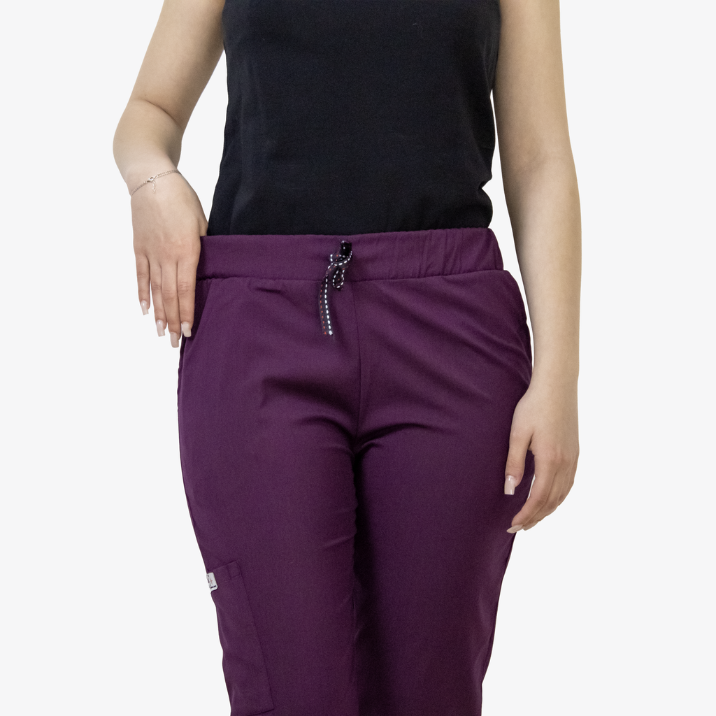 Pantaloni i-Modern - Mov Pruna - DrWear