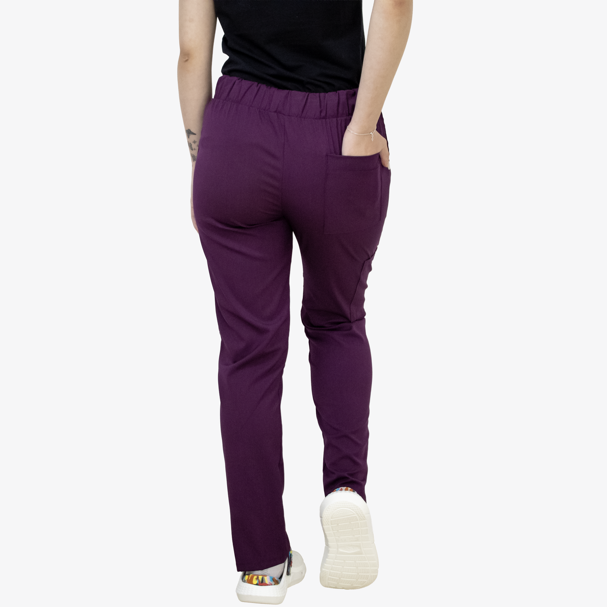 Pantaloni i-Modern - Mov Pruna - DrWear