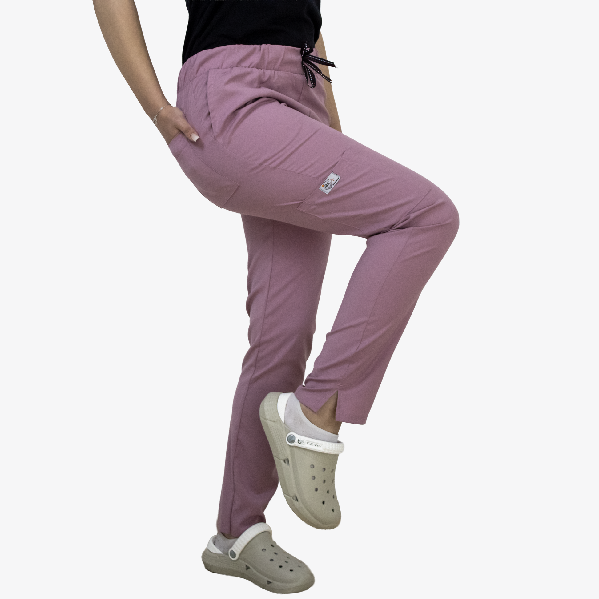 Pantaloni Flexcool - Roz Pudra - DrWear