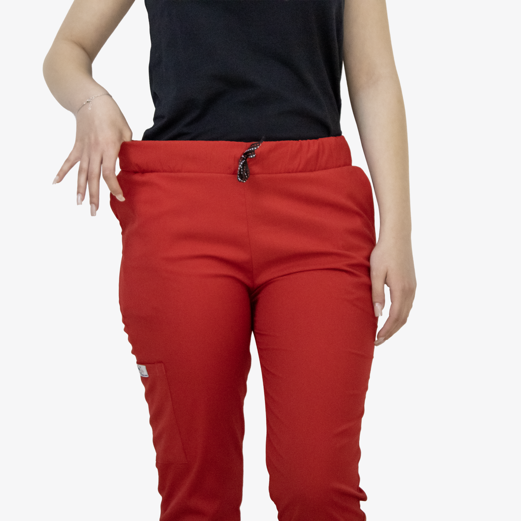 Pantaloni i-Modern - Rosu - DrWear