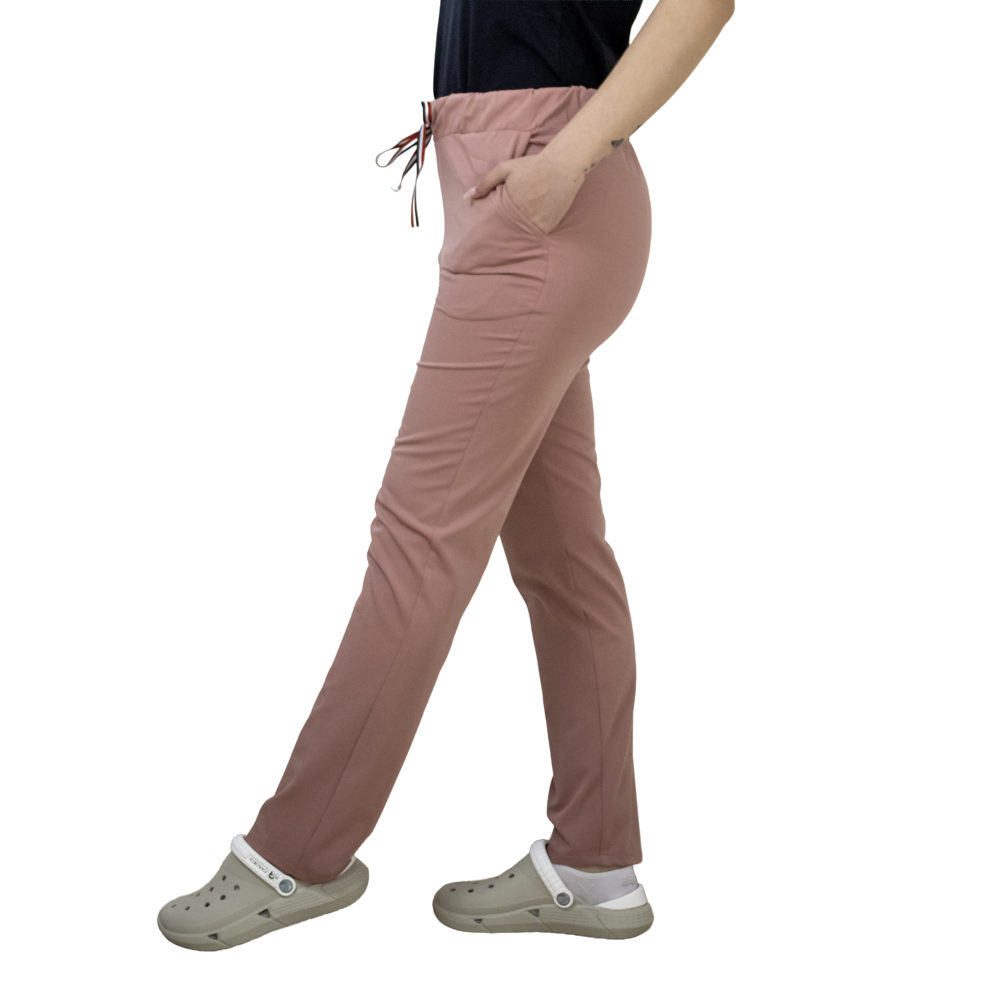 Pantaloni i-Platinum - Roz - DrWear
