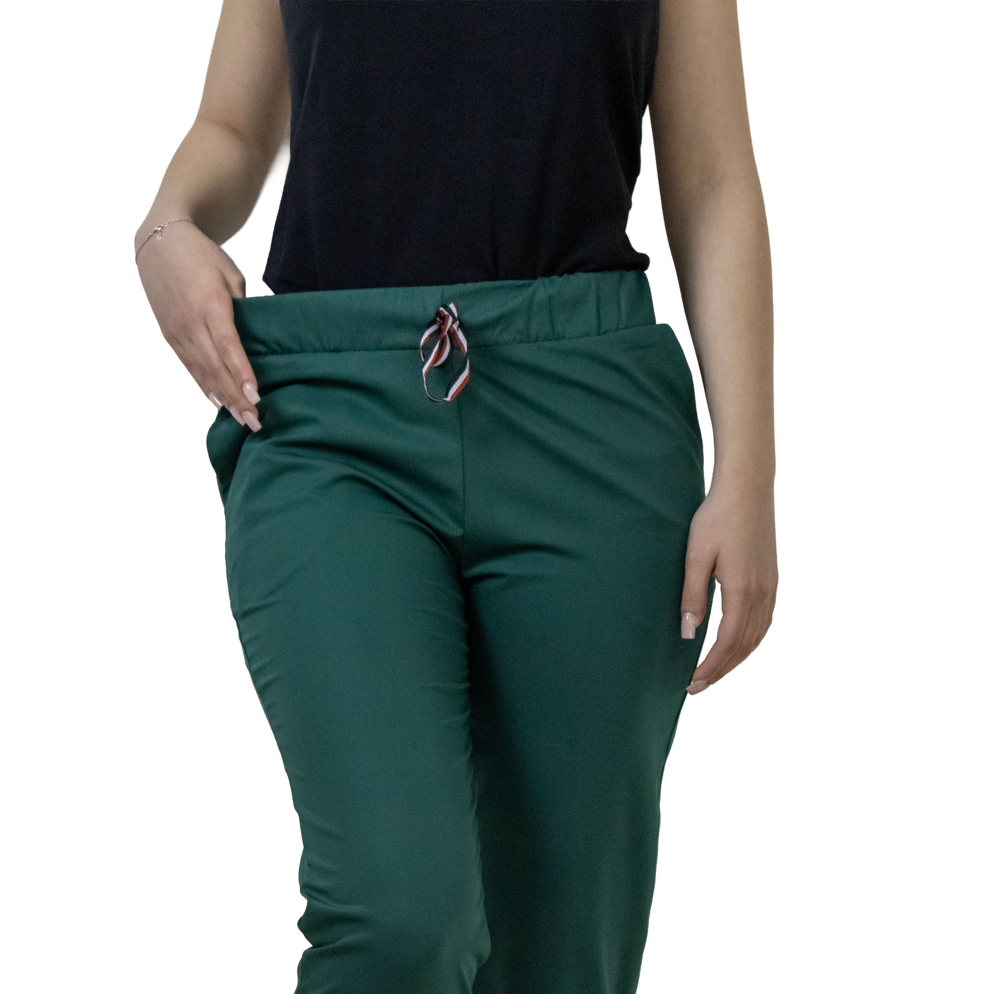 Pantaloni i-Platinum - Verde Inchis - DrWear