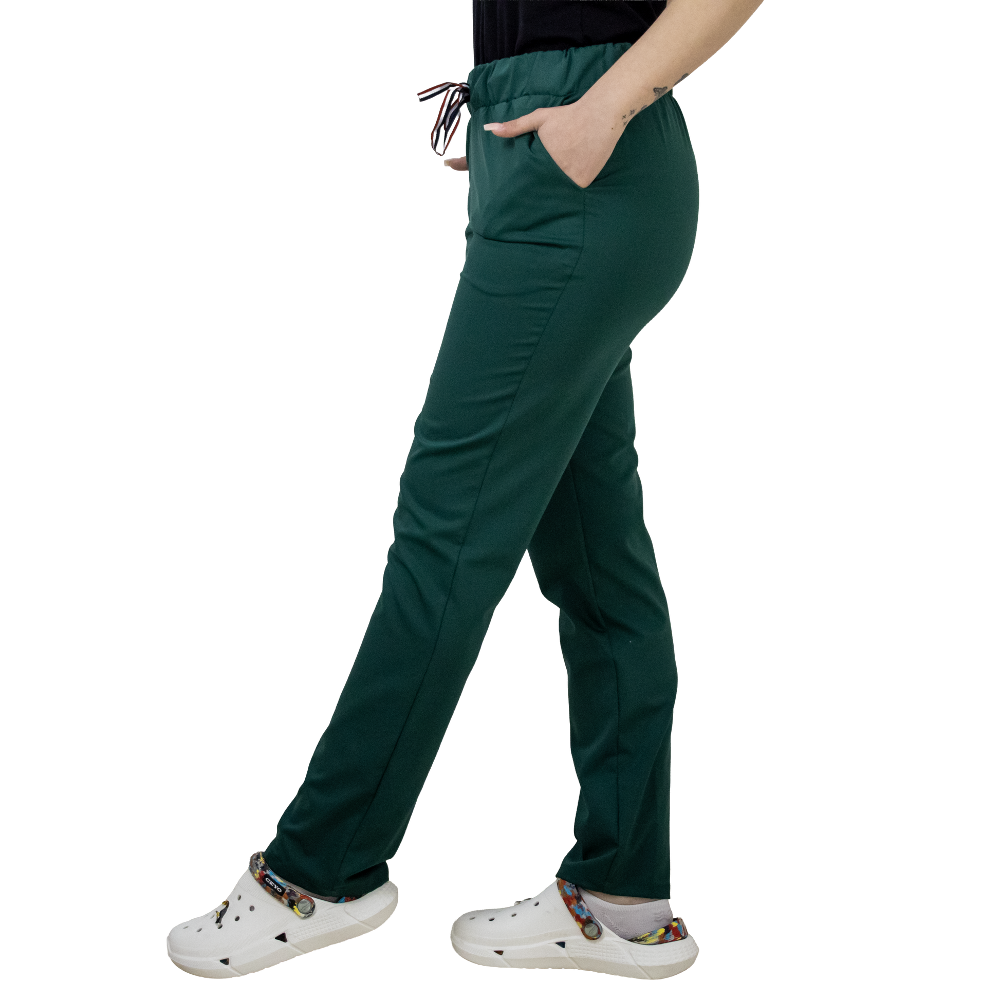 Pantaloni i-Platinum - Verde Inchis - DrWear