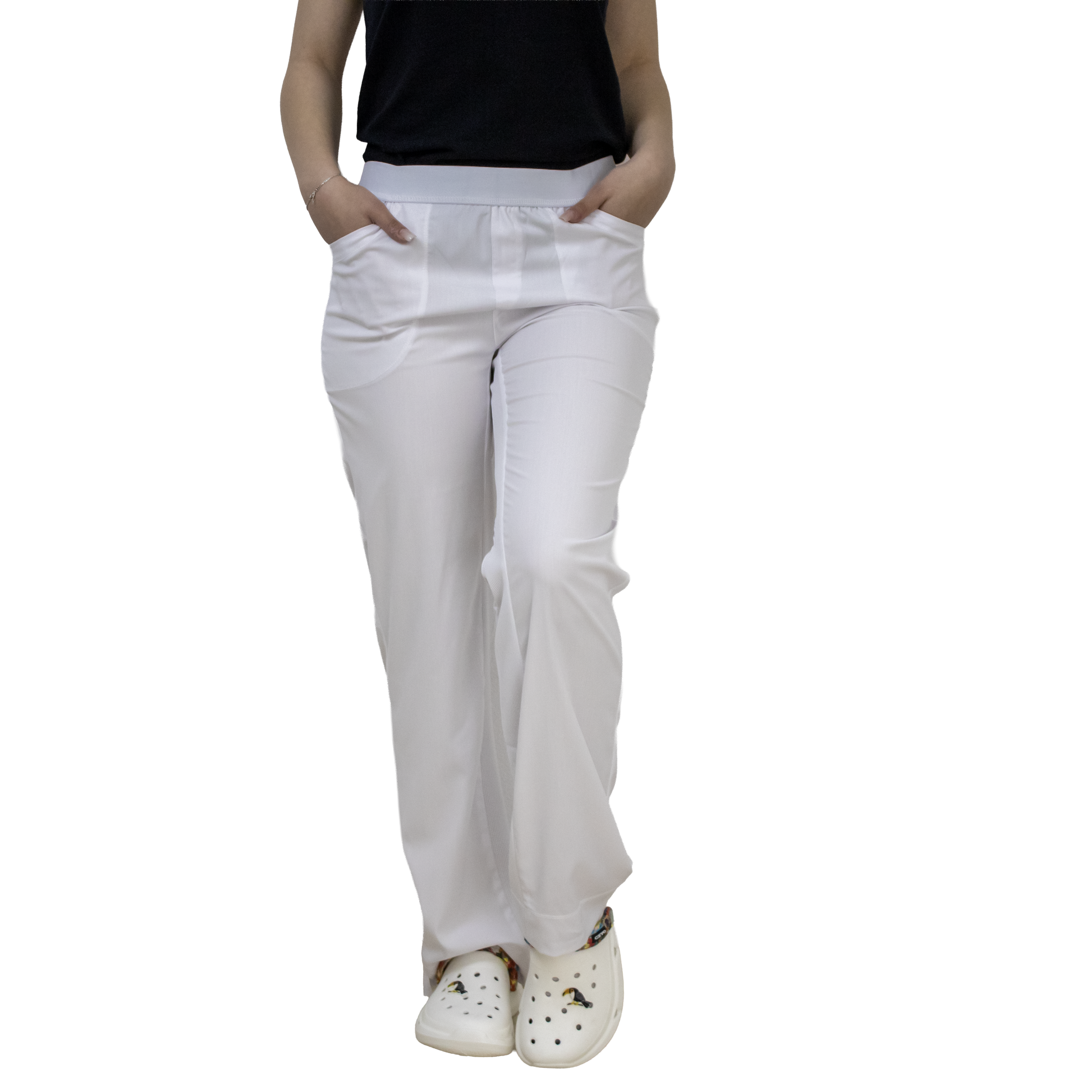 Pantaloni i-Soft - Alb
