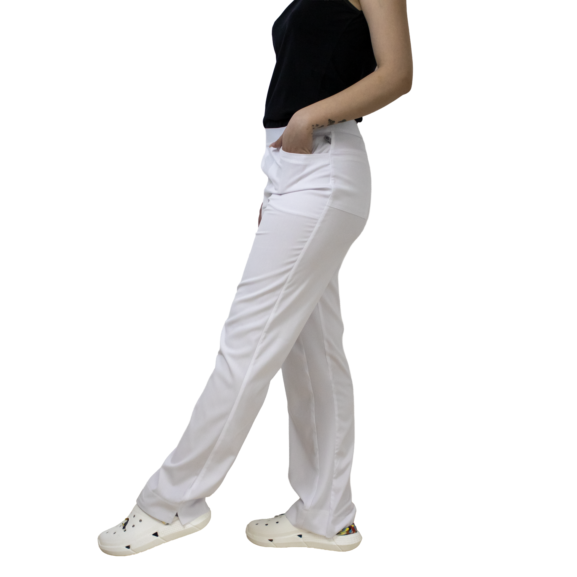 Pantaloni i-Soft - Alb