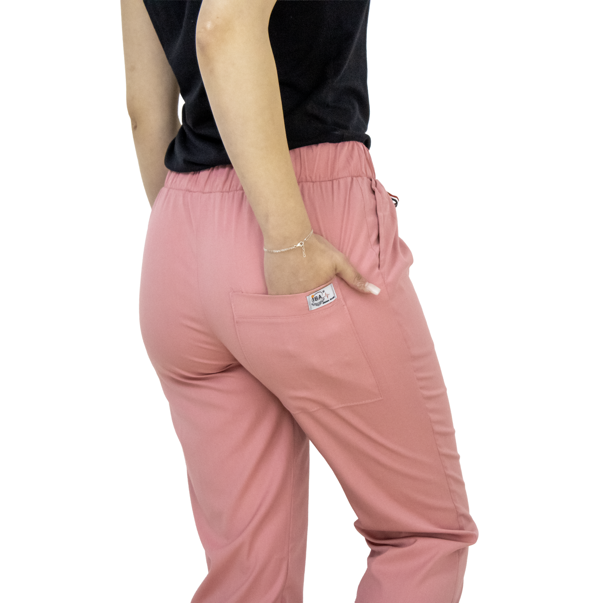 Pantaloni Luxury - Roz Pudra