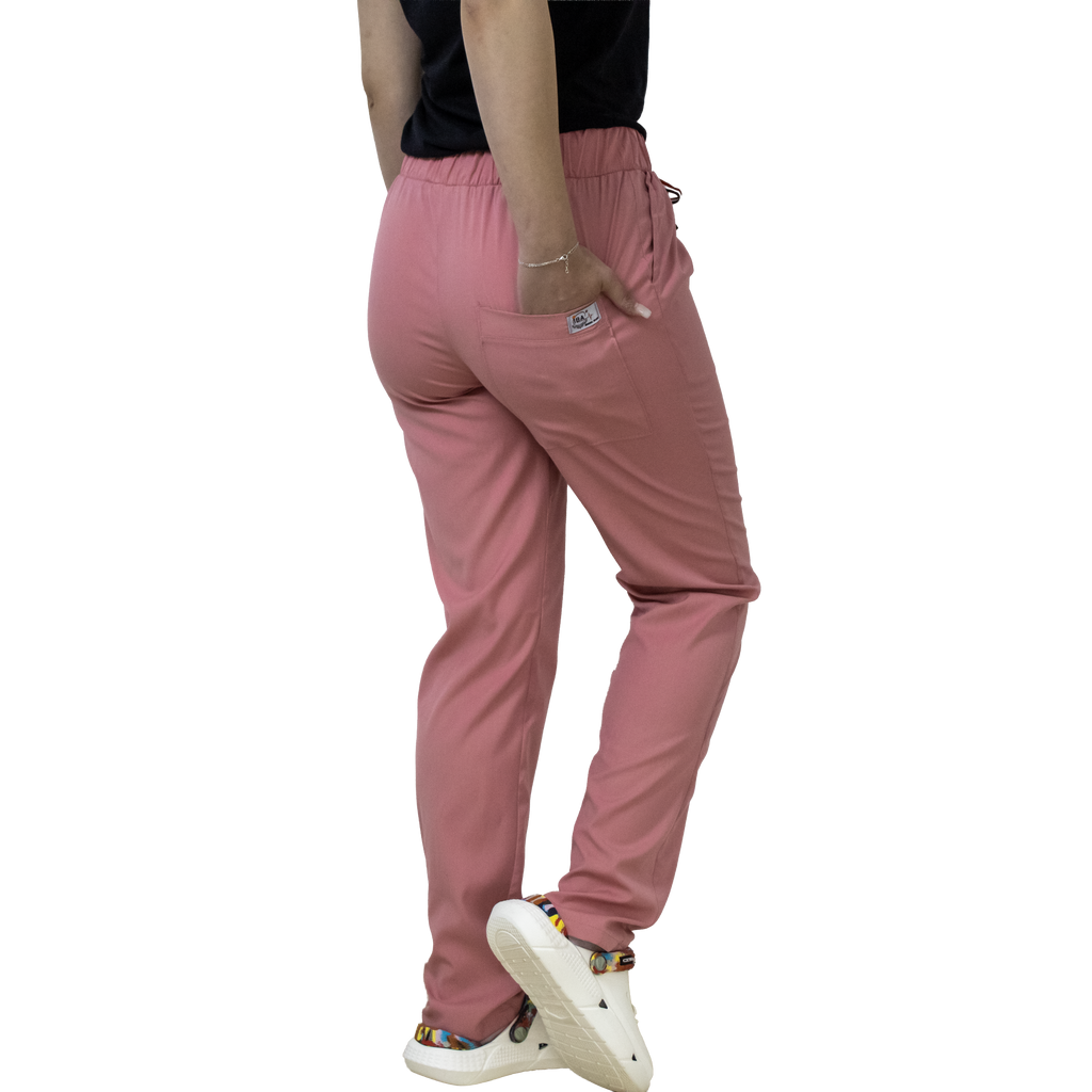 Pantaloni Luxury - Roz Pudra - DrWear