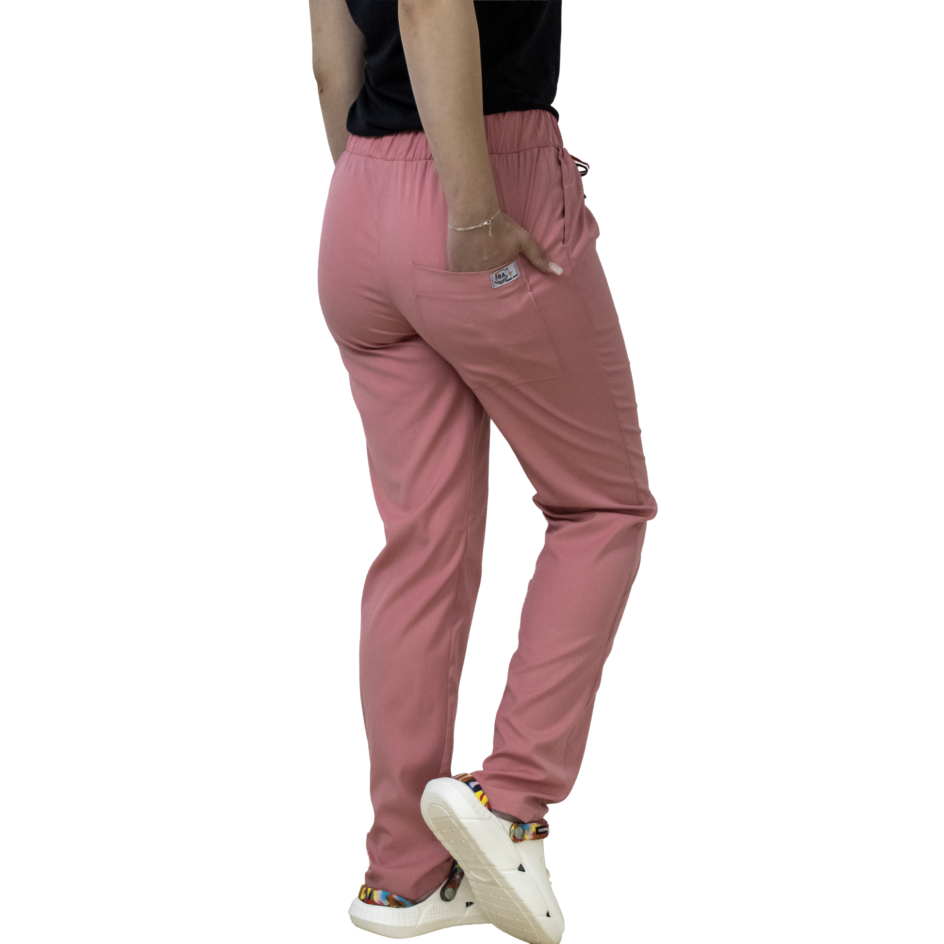 Pantaloni Luxury - Roz Pudra