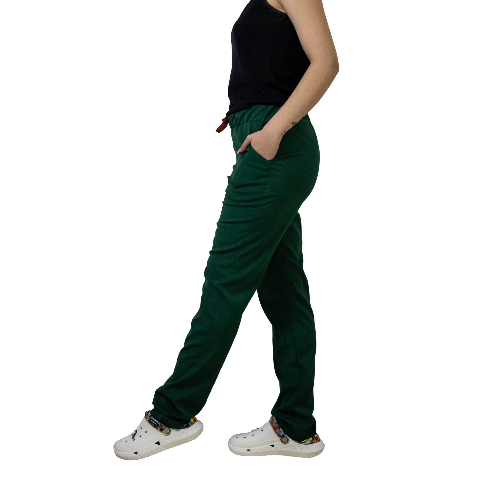 Pantaloni Luxury - Verde Inchis