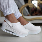 Load image into Gallery viewer, Papuci inchisi Airmax cu bandă la spate albă - DrWear
