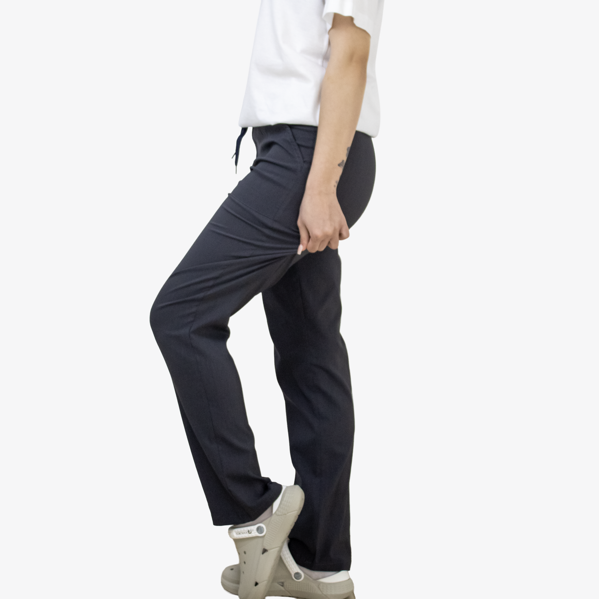 Pantaloni Flexcool - Gri Inchis - DrWear