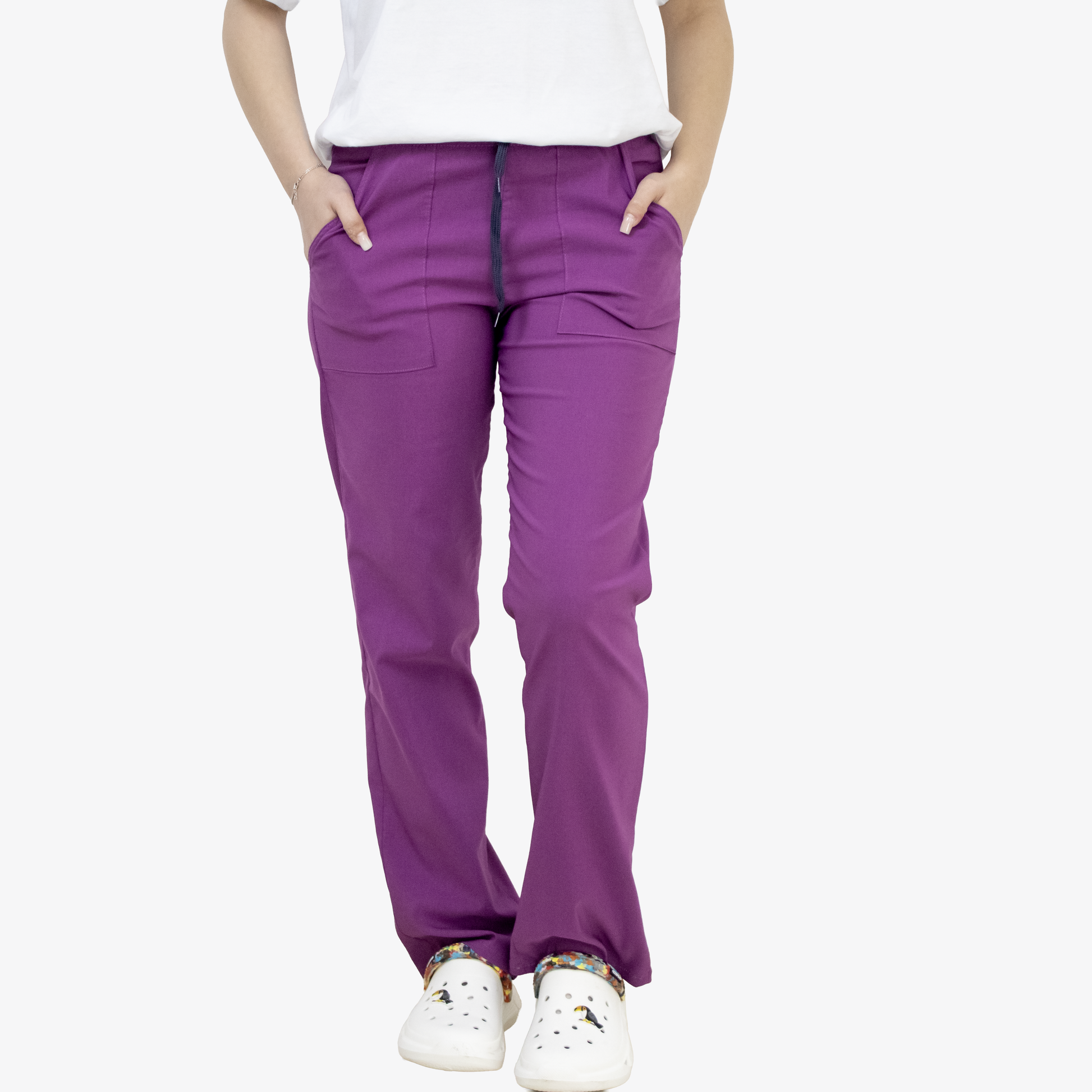 Pantaloni Flexcool - Mov Pudra - DrWear