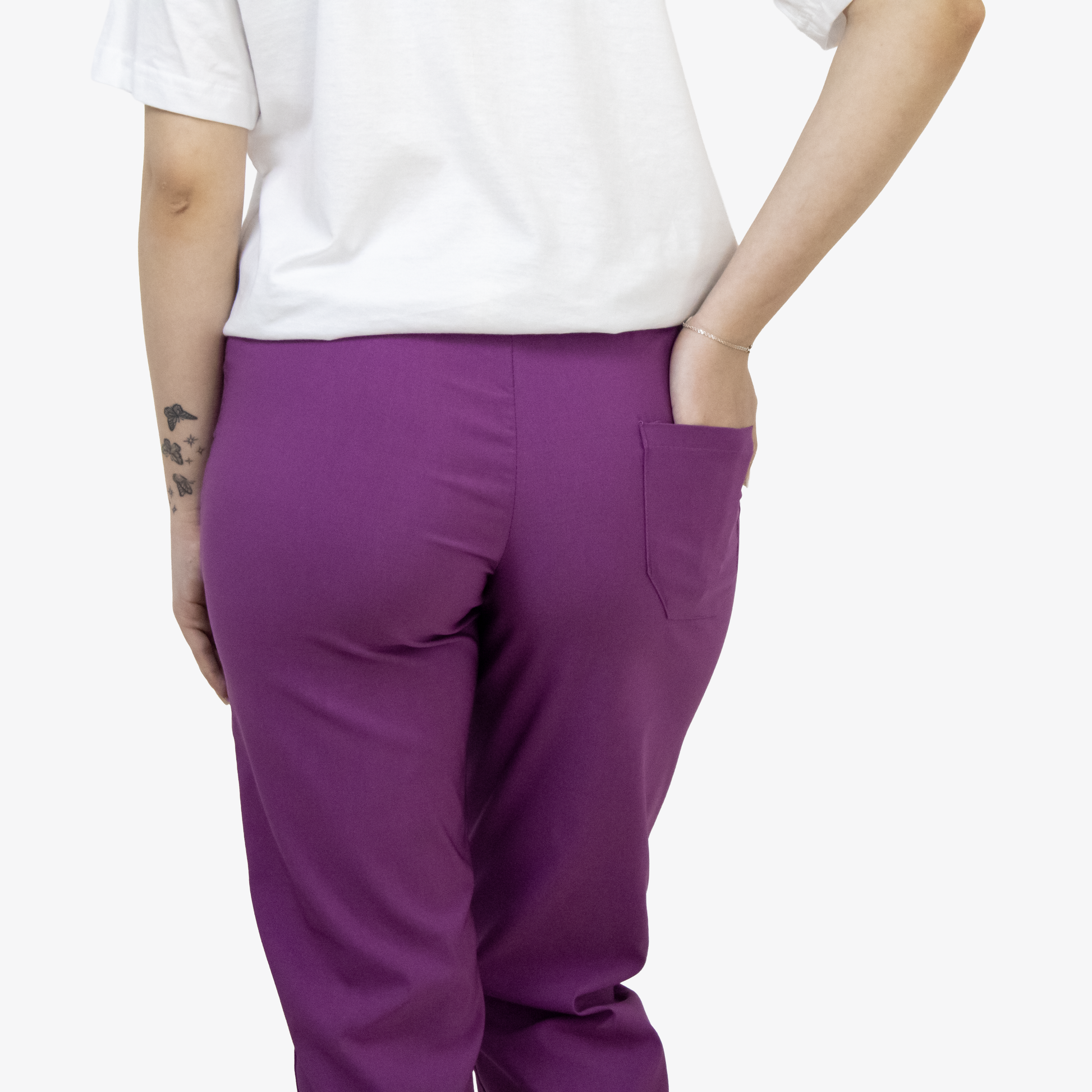 Pantaloni Flexcool - Mov Pudra - DrWear