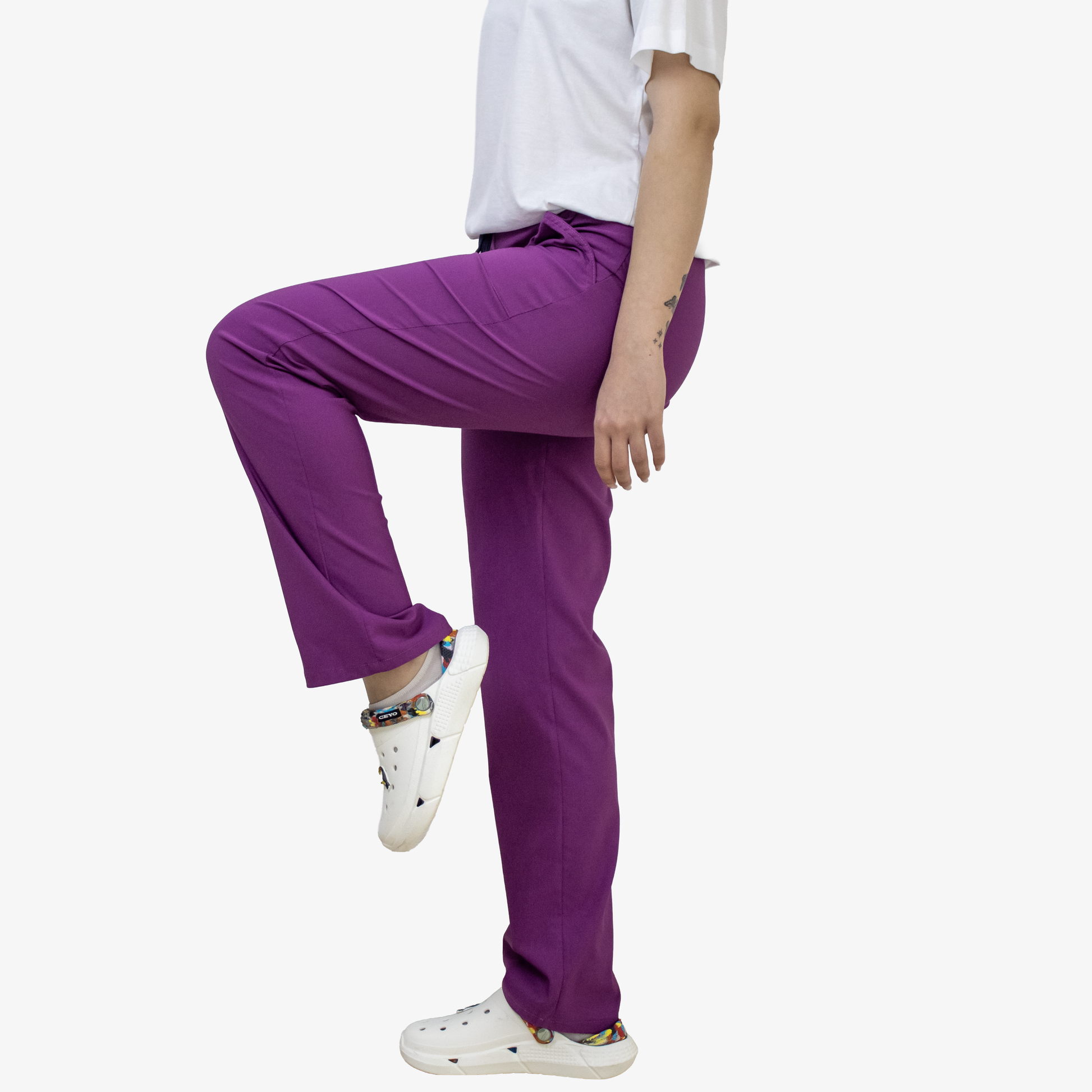 Pantaloni Flexcool - Mov Pudra - DrWear