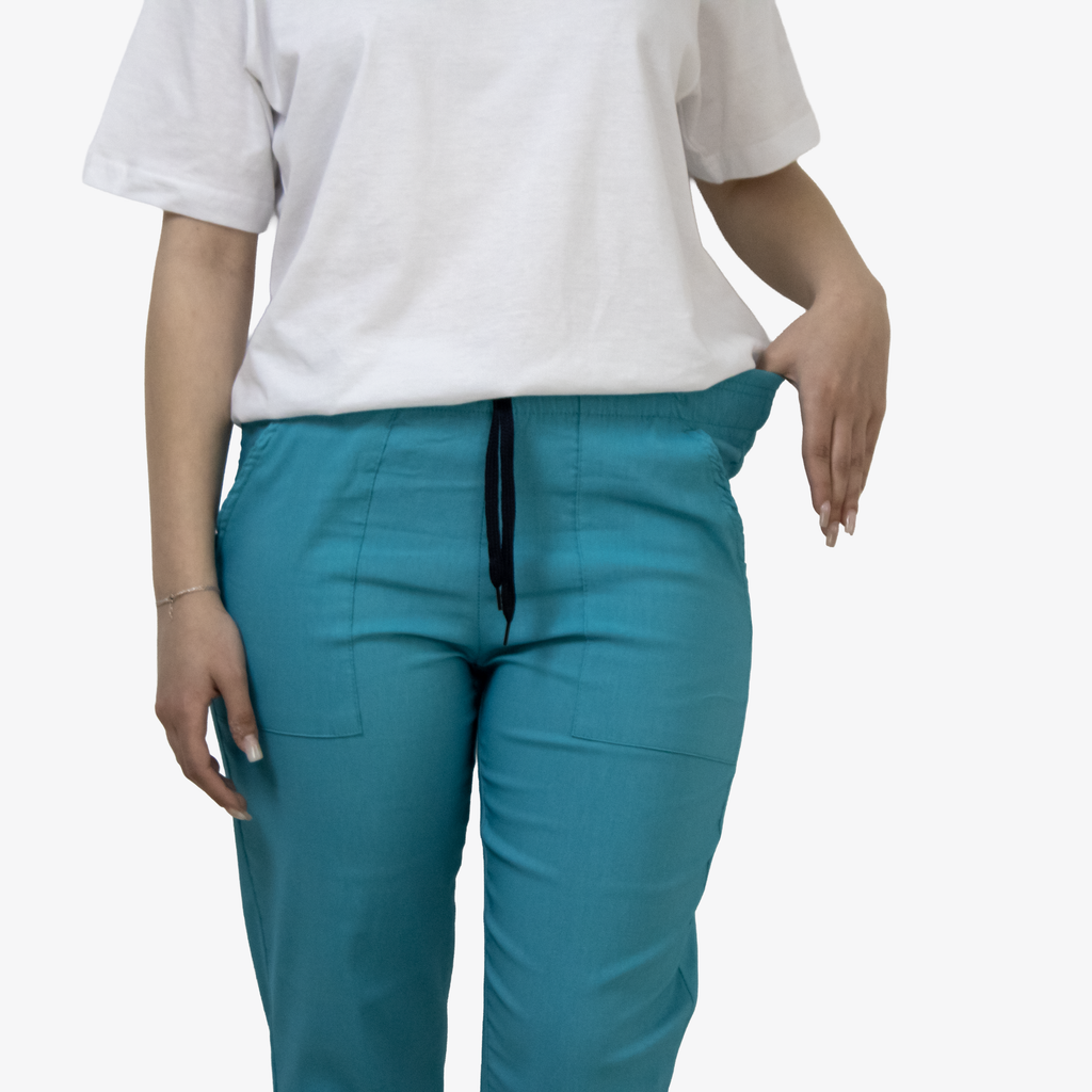 Pantaloni Flexcool - Verde Albastrui - DrWear