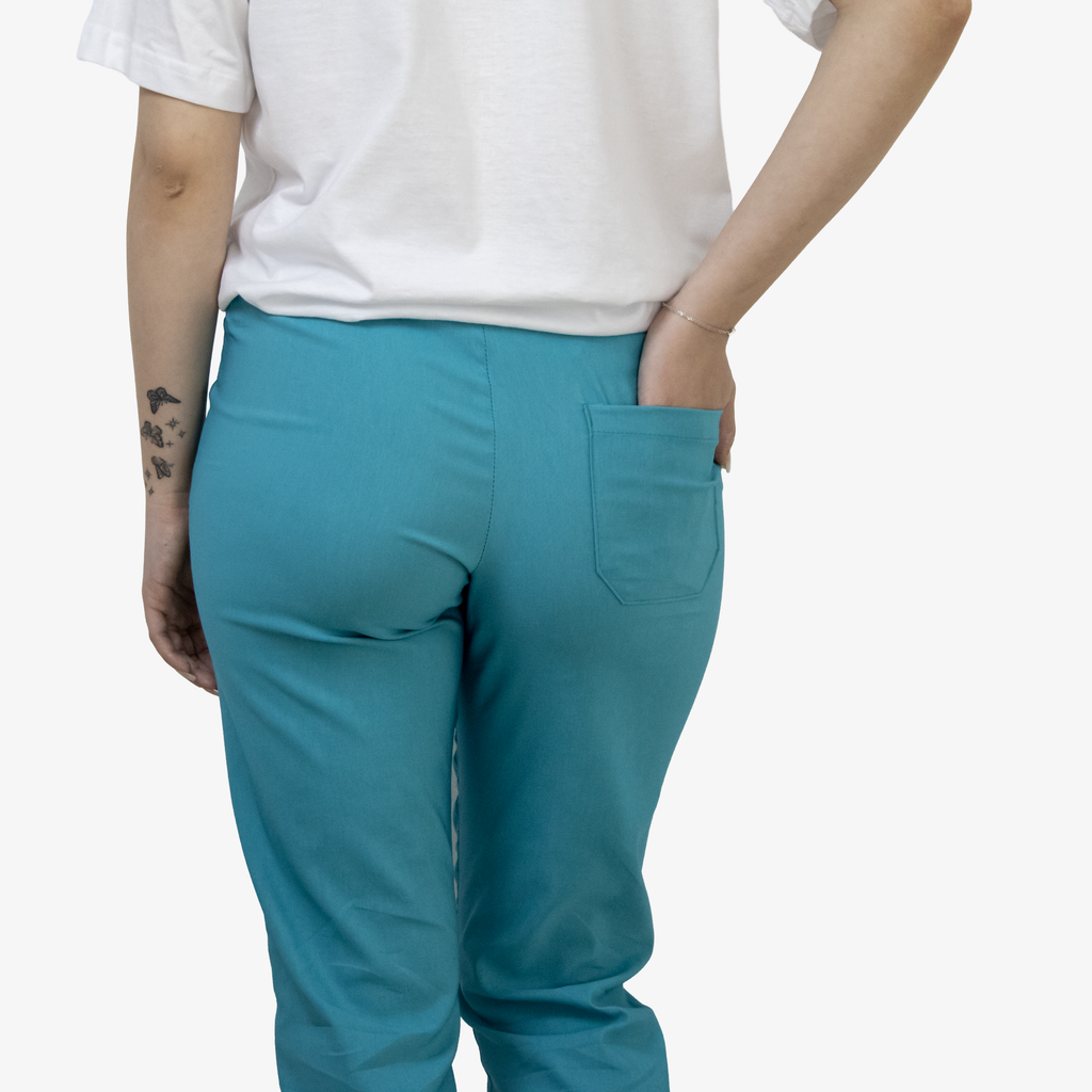 Pantaloni Flexcool - Verde Albastrui - DrWear