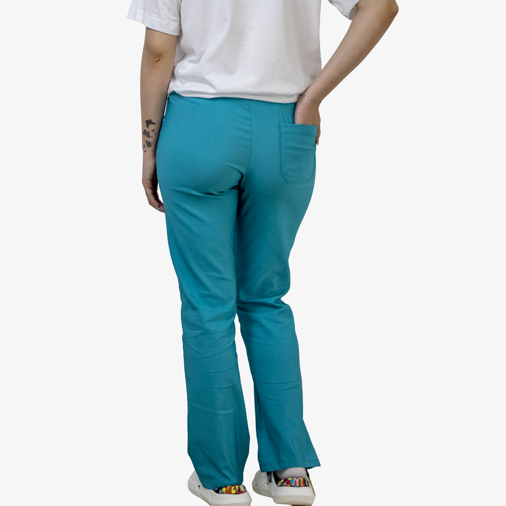 Pantaloni Flexcool - Verde Albastrui - DrWear