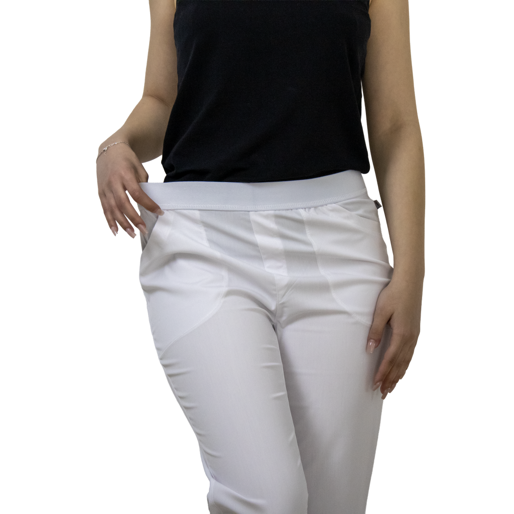 Pantaloni Luxury - Alb - DrWear