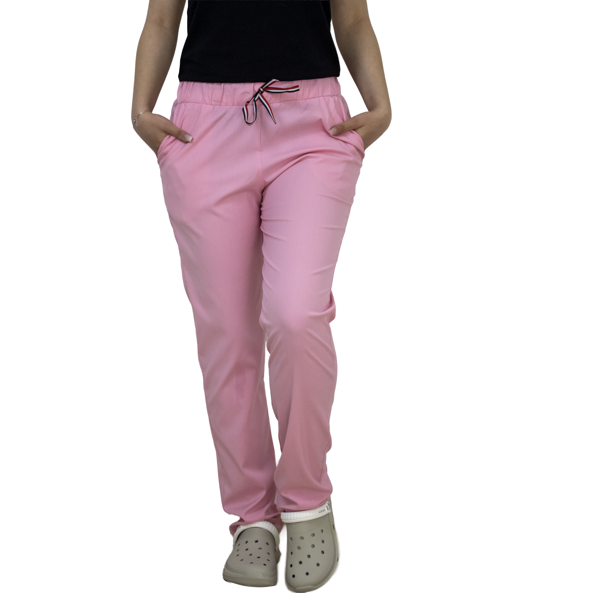 Pantaloni i-Soft - Roz Bonbon - DrWear