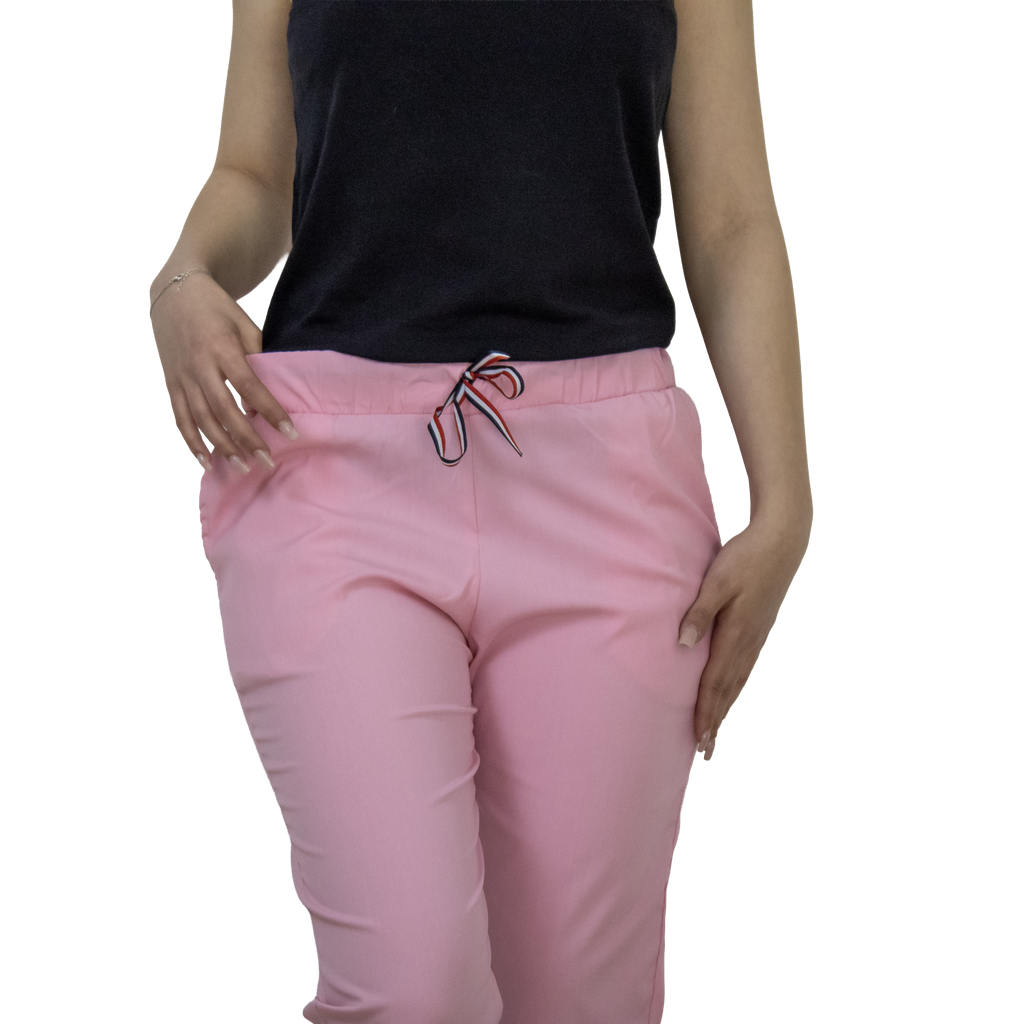 Pantaloni i-Soft - Roz Bonbon - DrWear