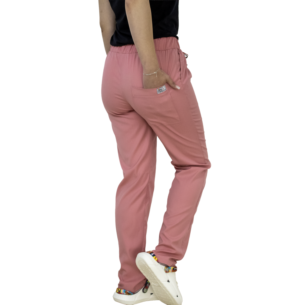 Pantaloni i-Soft - Roz Pudra - DrWear