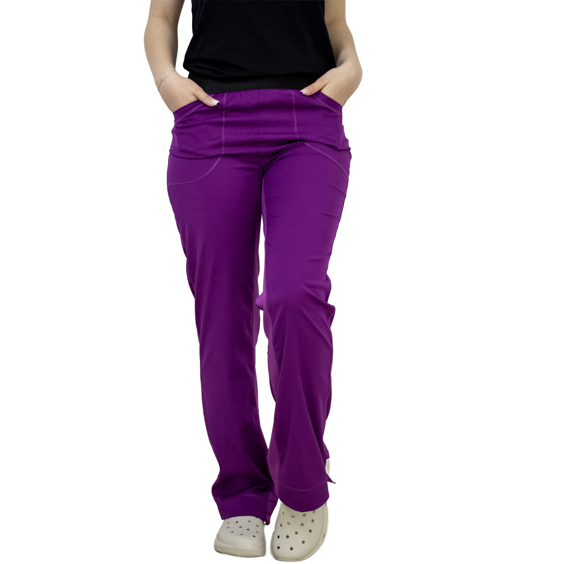 Pantaloni Luxury - Mov Pudra - DrWear