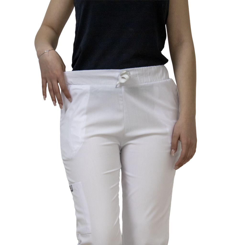 Pantaloni i-Modern - Alb - DrWear