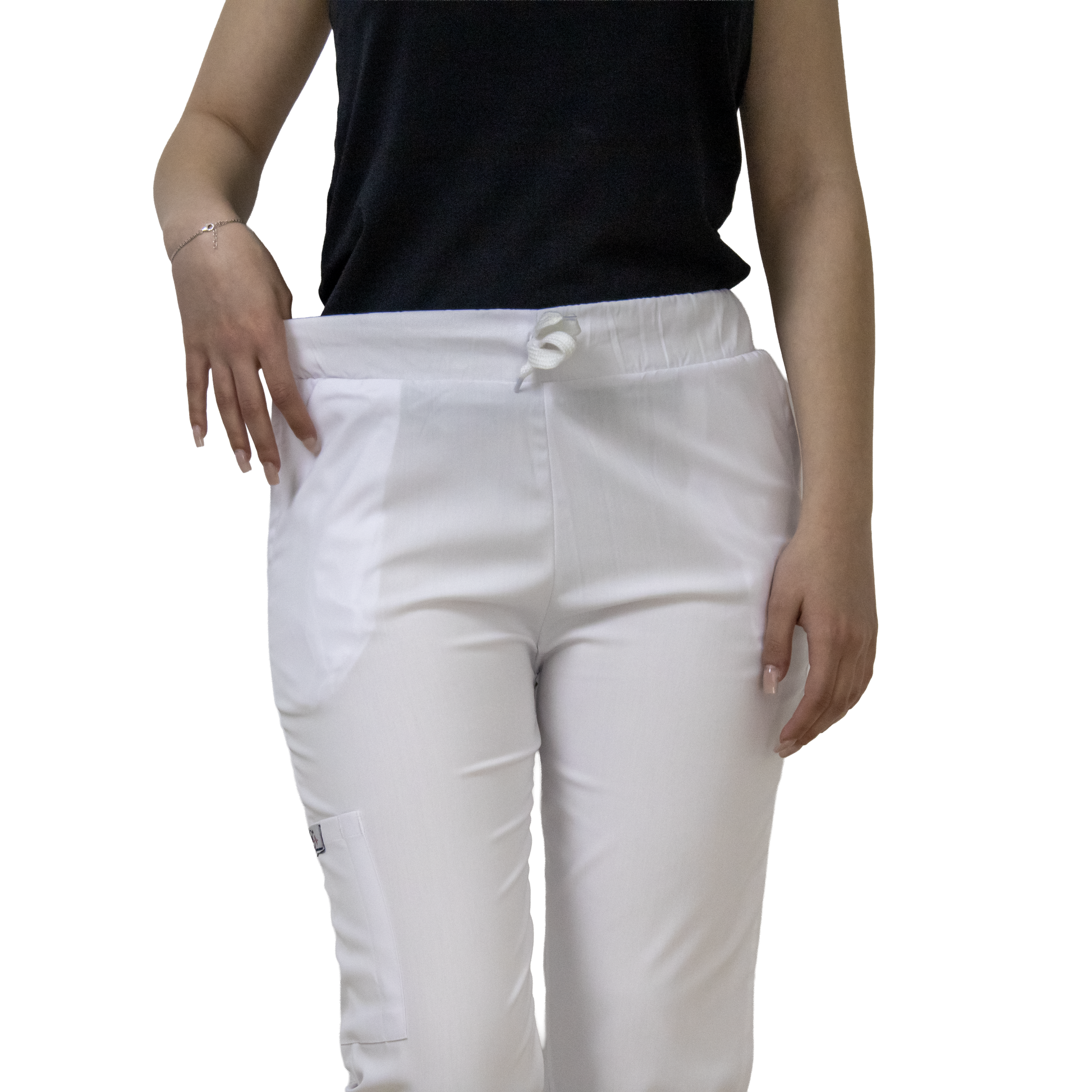 Pantaloni i-Modern - Alb - DrWear