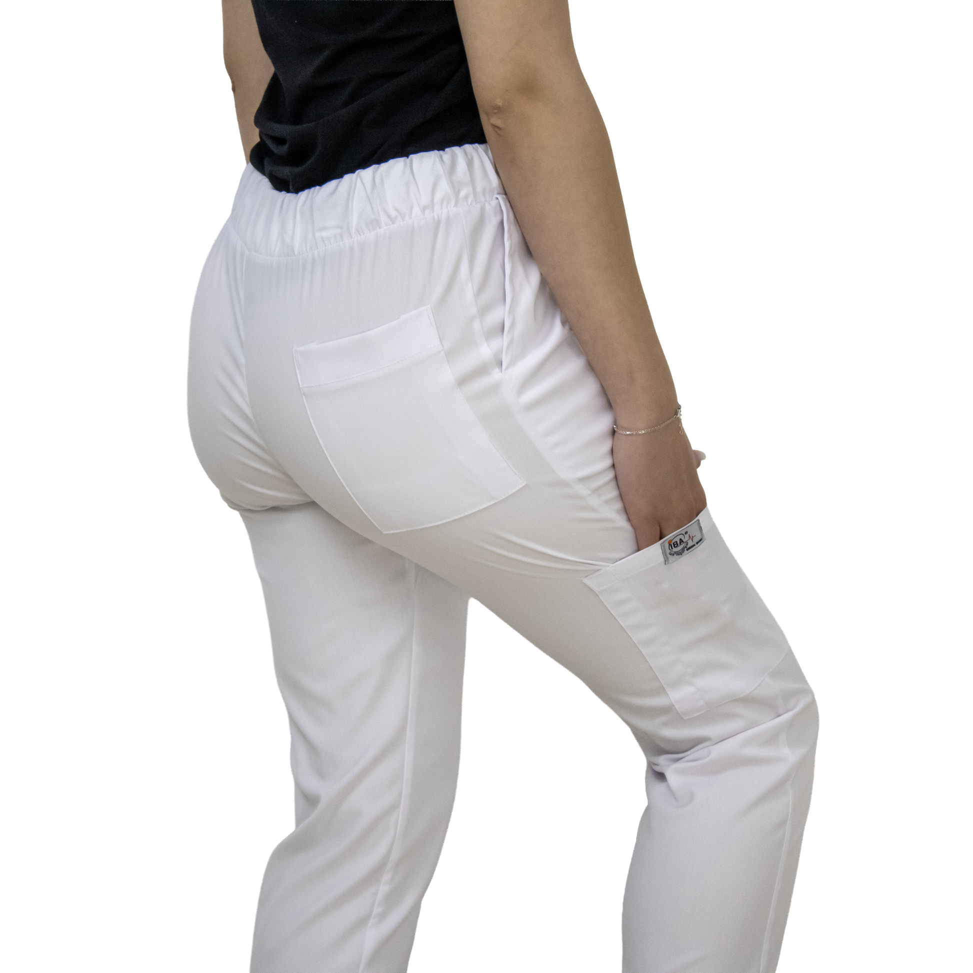 Pantaloni i-Modern - Alb - DrWear