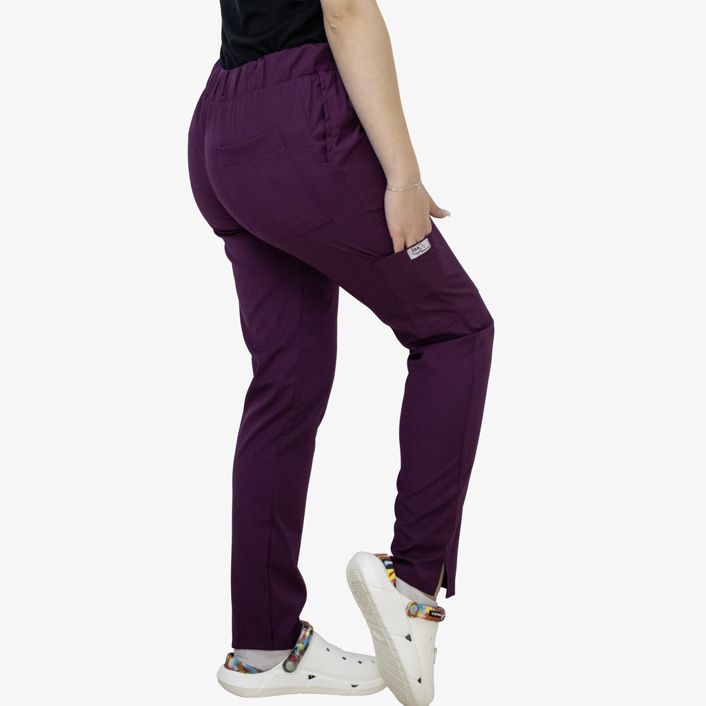 Pantaloni i-Modern - Mov Pruna - DrWear