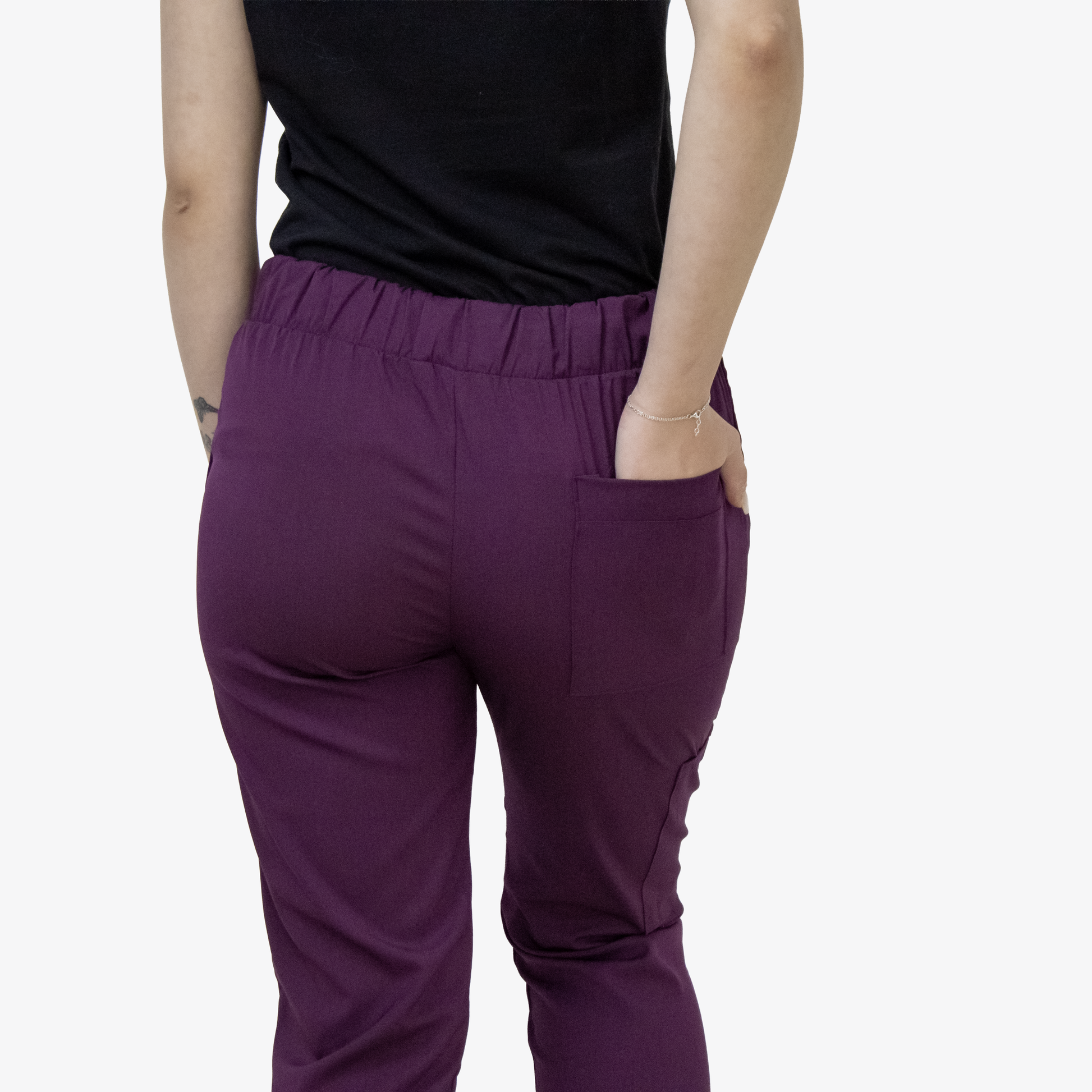 Pantaloni i-Modern - Mov Pruna - DrWear