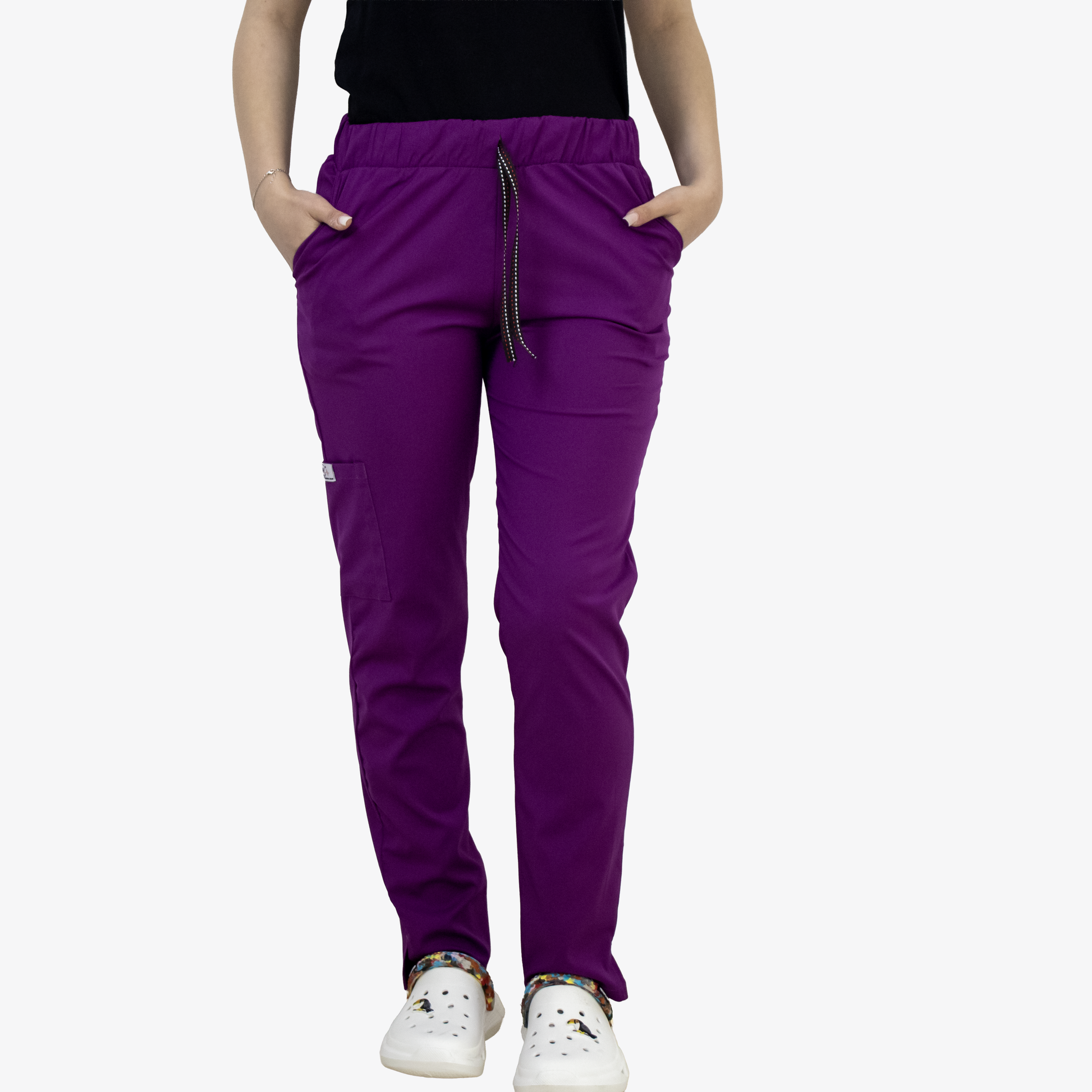 Pantaloni i-Modern - Mov Pudra - DrWear