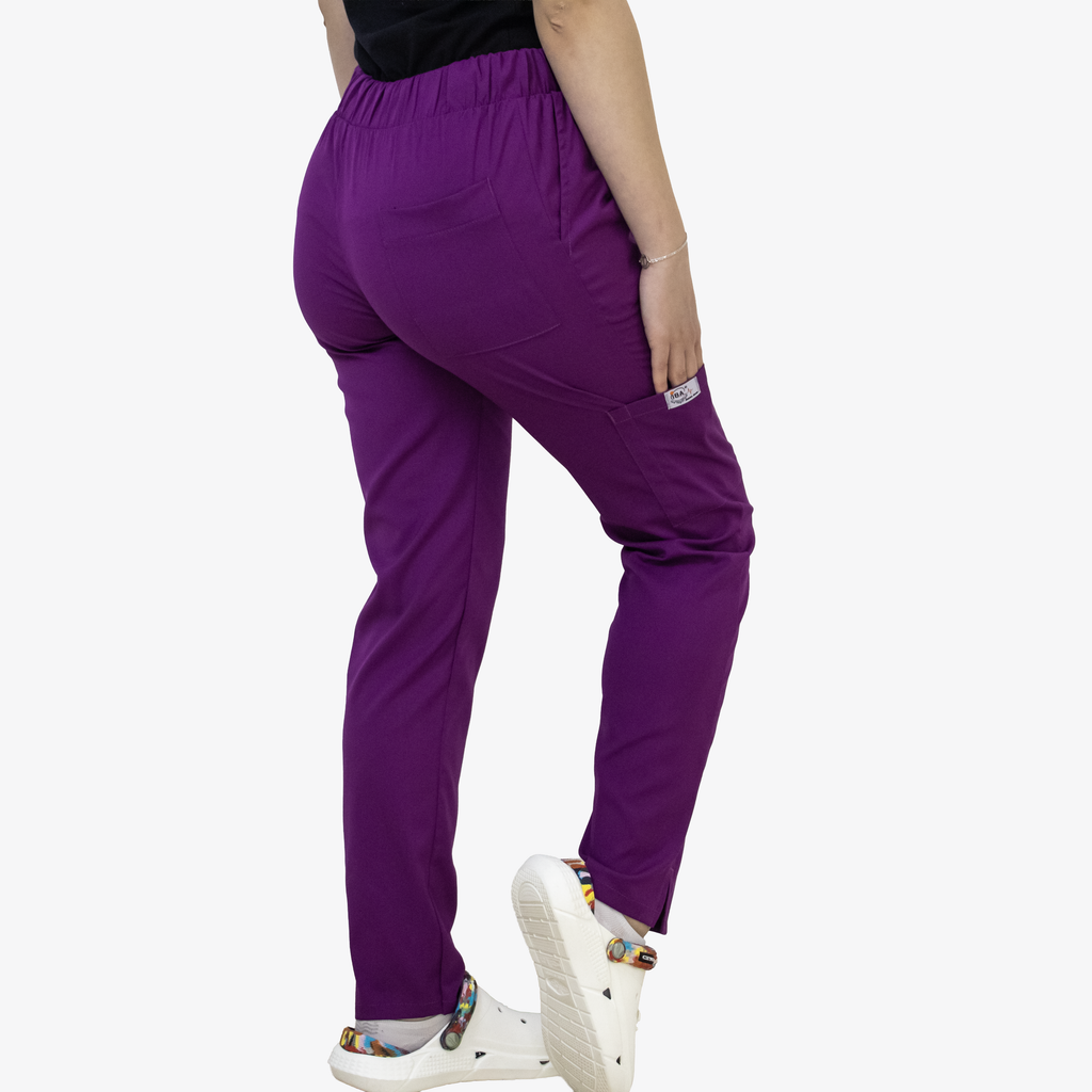 Pantaloni i-Modern - Mov Pudra - DrWear