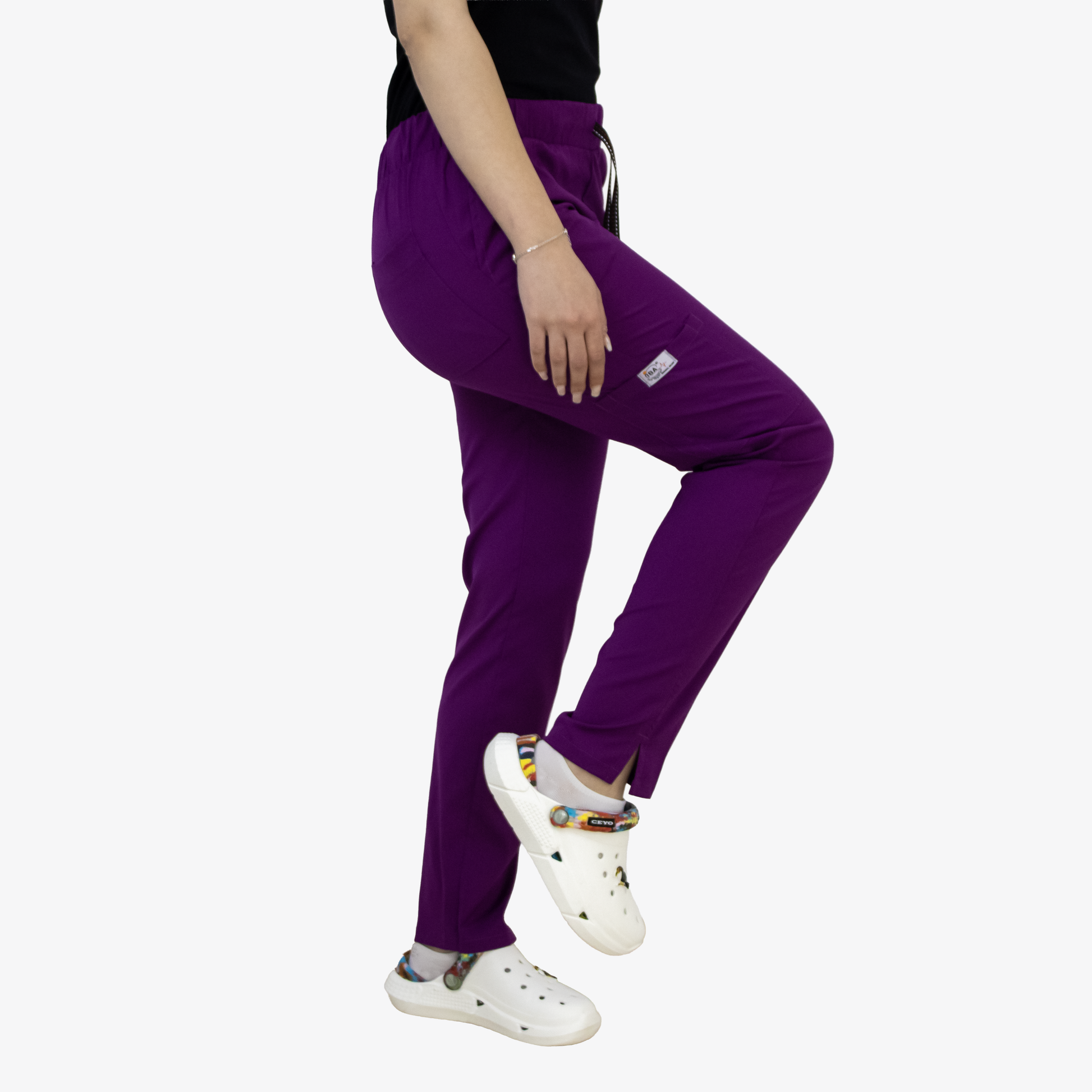 Pantaloni i-Modern - Mov Pudra - DrWear