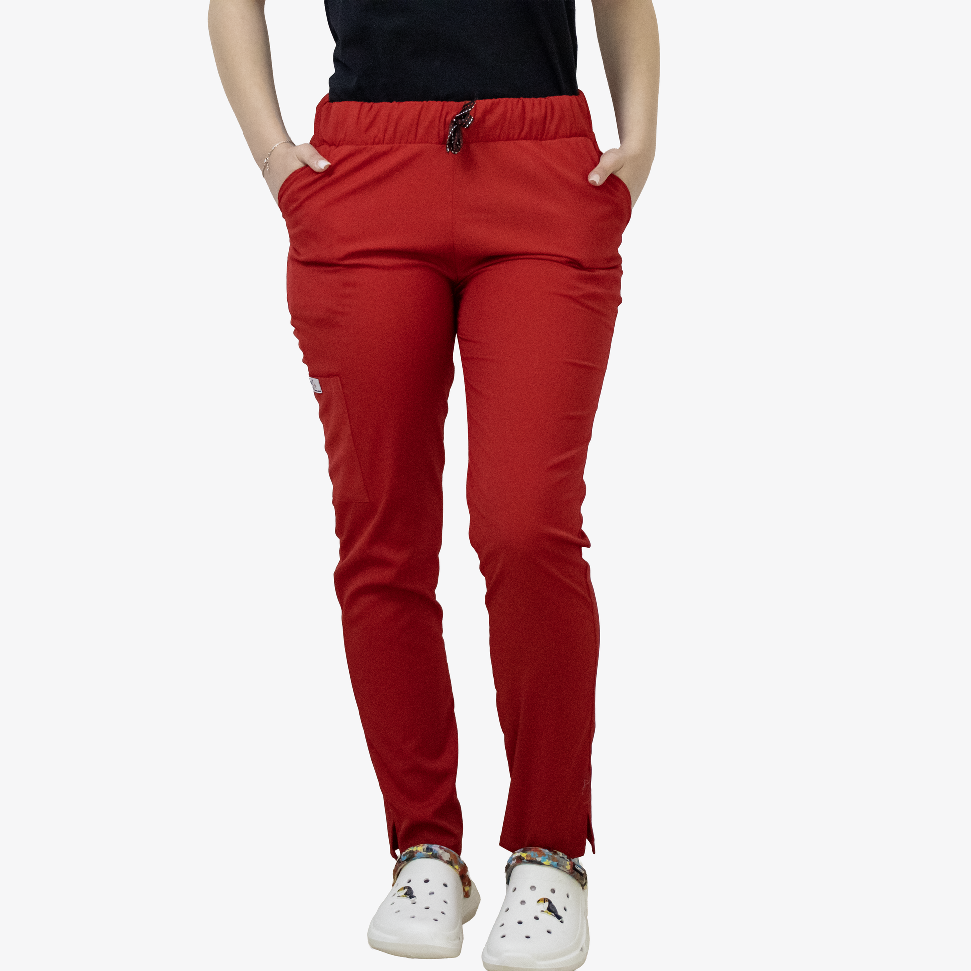 Pantaloni i-Modern - Rosu - DrWear
