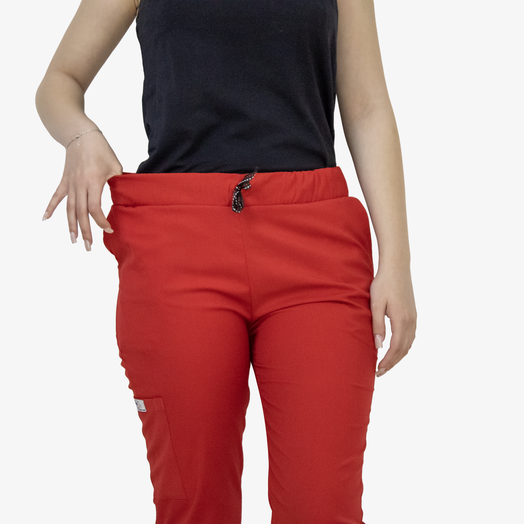 Pantaloni i-Modern - Rosu - DrWear