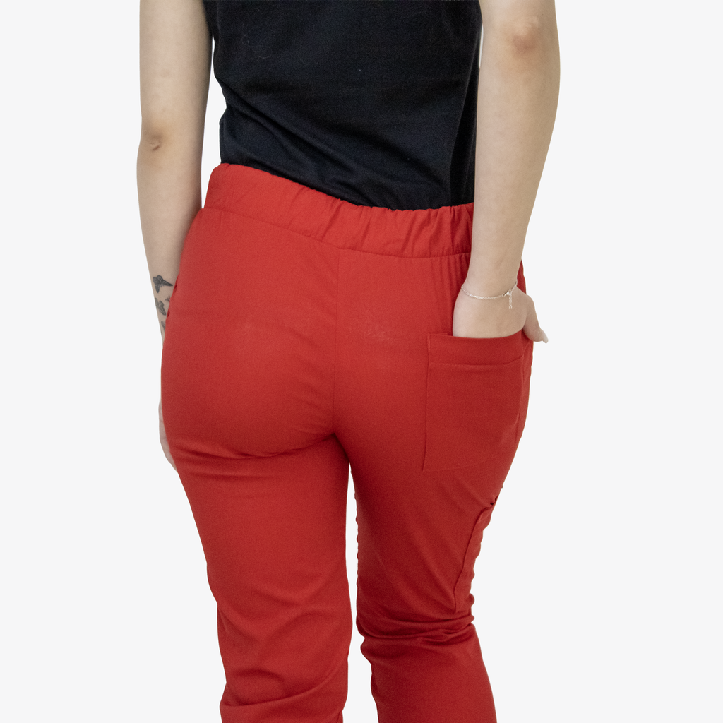 Pantaloni i-Modern - Rosu - DrWear