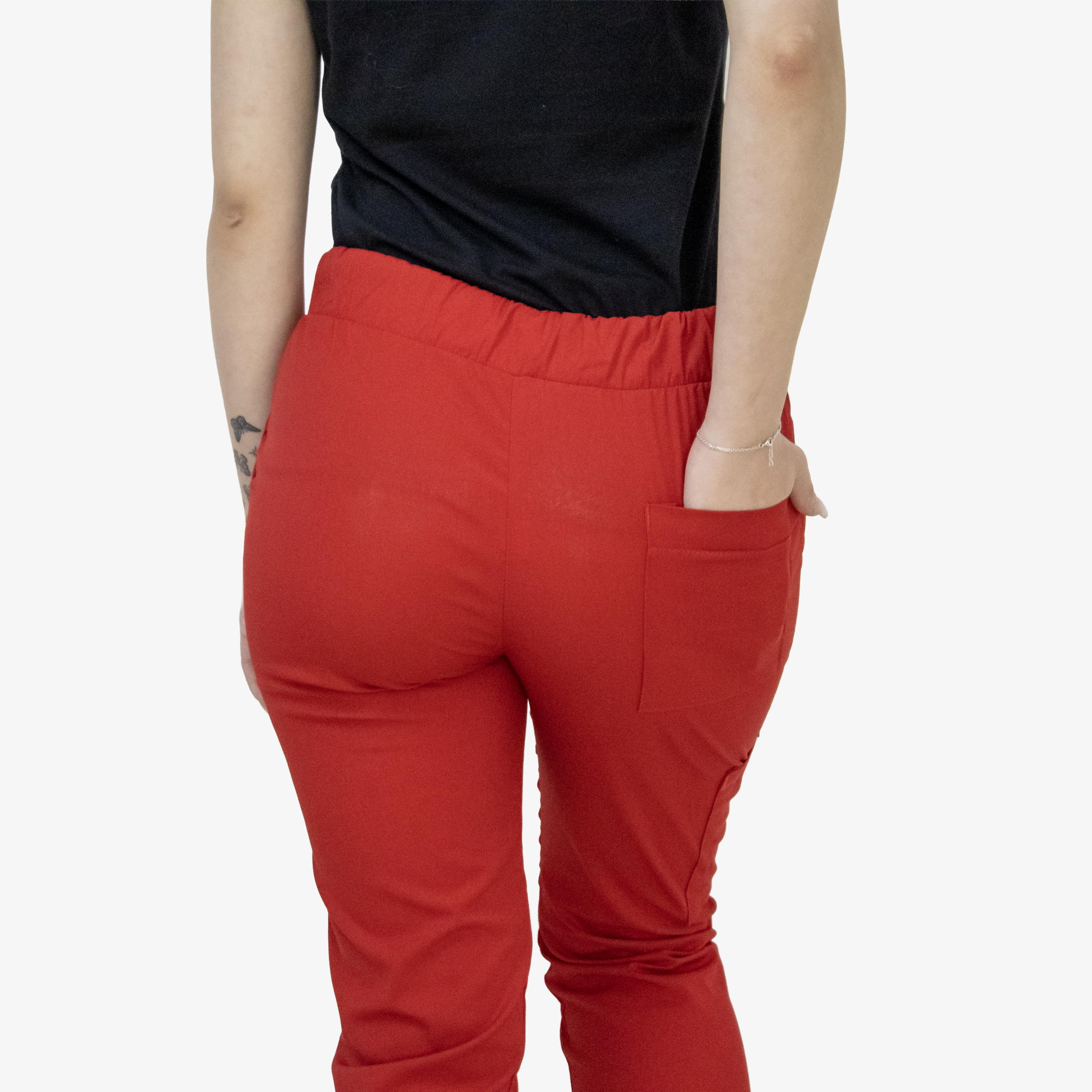 Pantaloni i-Modern - Rosu - DrWear