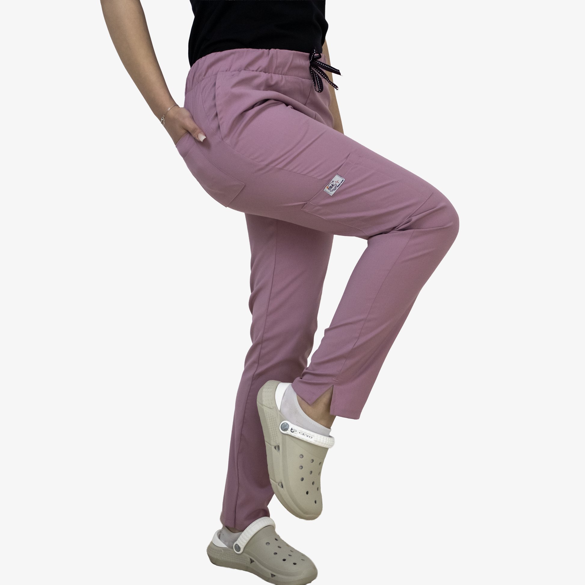 Pantaloni i-Modern - Roz Pudra - DrWear