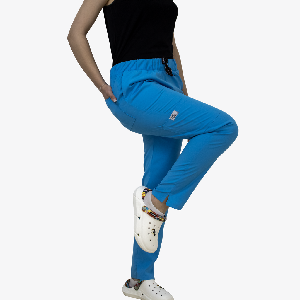 Pantaloni i-Modern - Turcoaz - DrWear