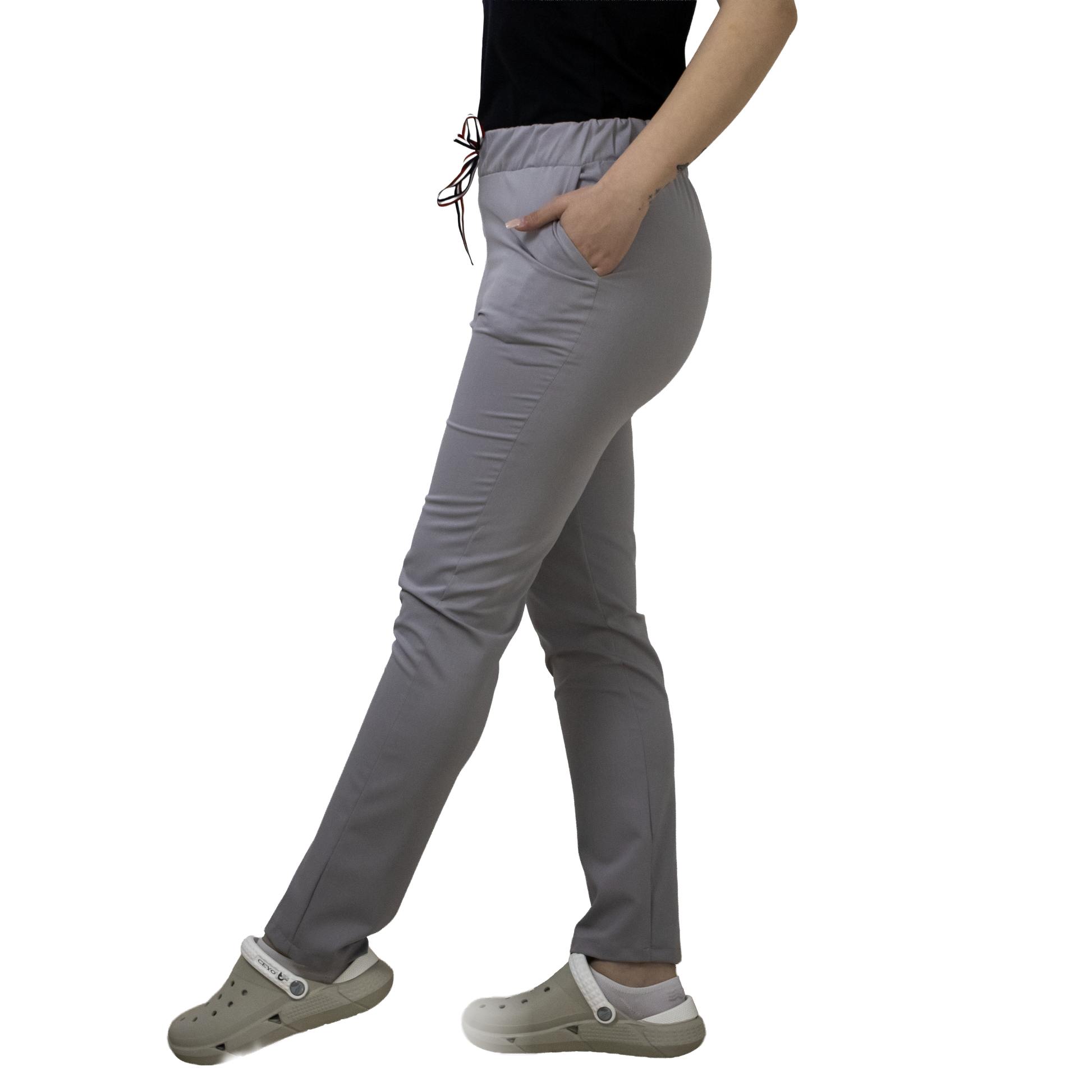 Pantaloni i-Platinum - Gri - DrWear