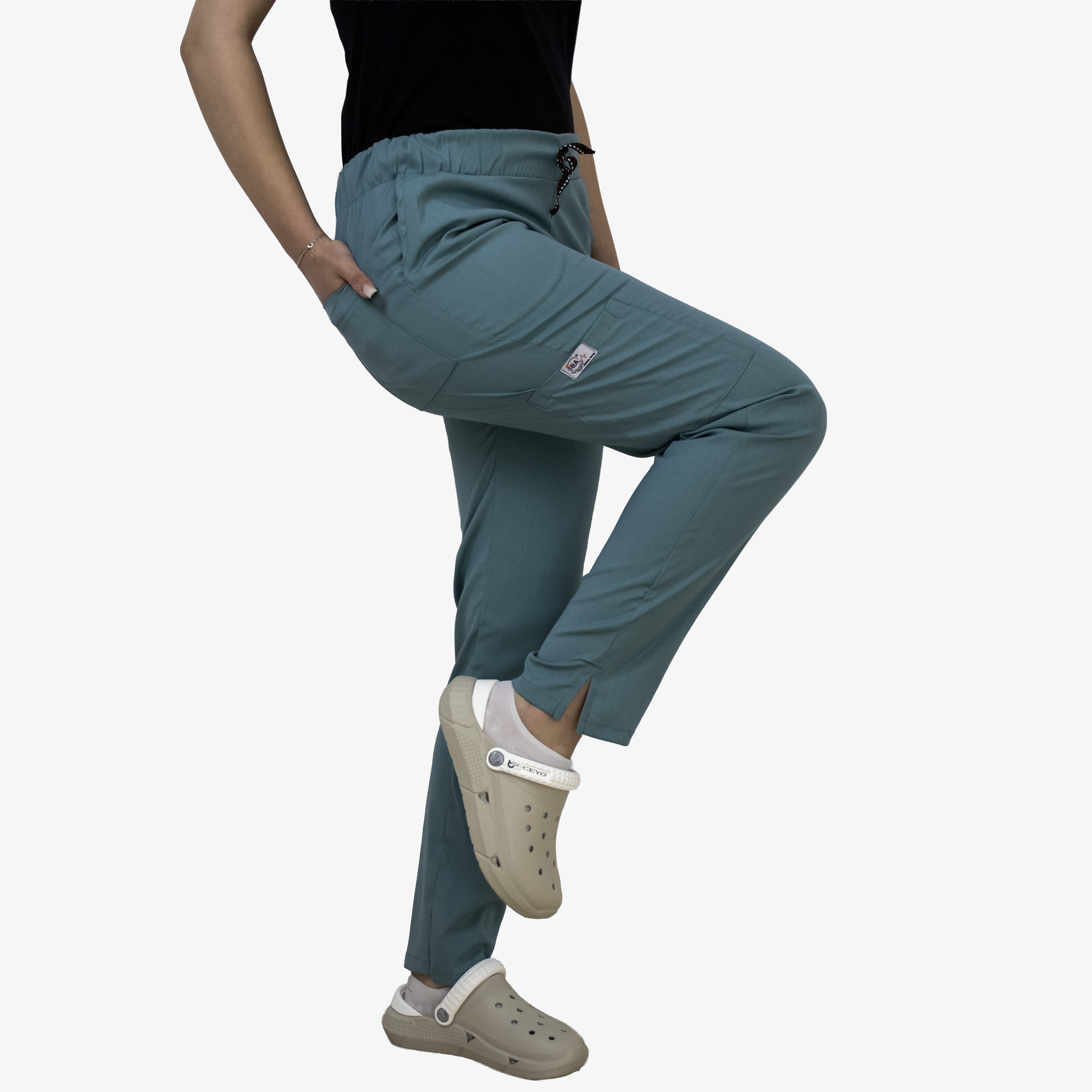 Pantaloni i-Modern - Verde Ou Rata - DrWear
