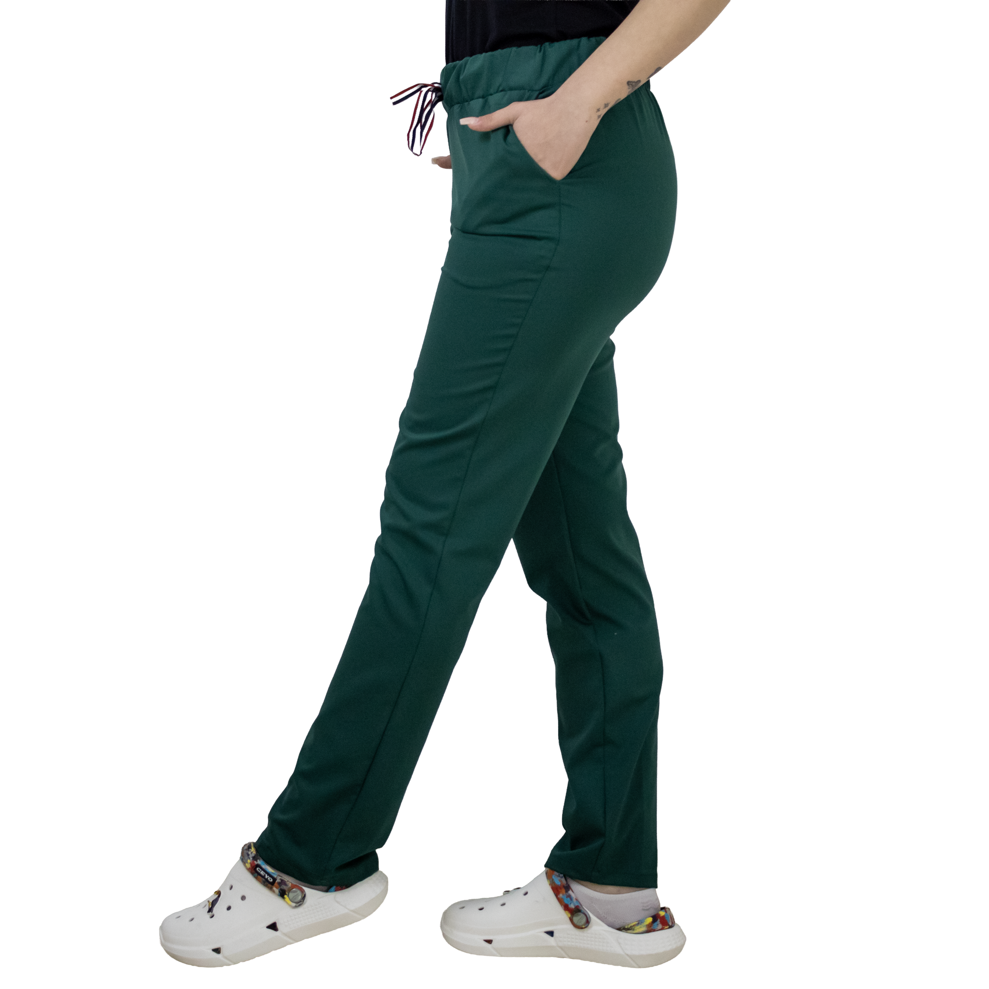Pantaloni i-Platinum - Verde Inchis - DrWear