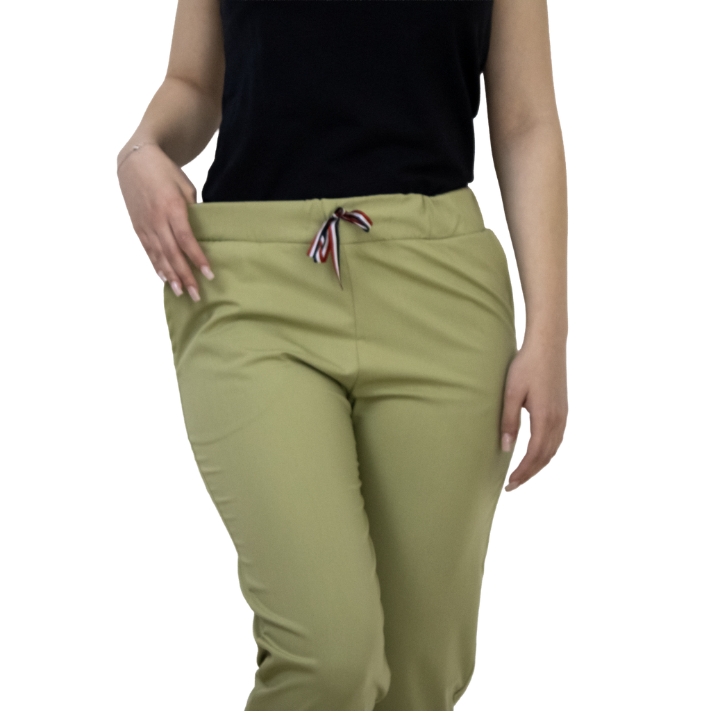 Pantaloni i-Platinum - Verde Praz - DrWear