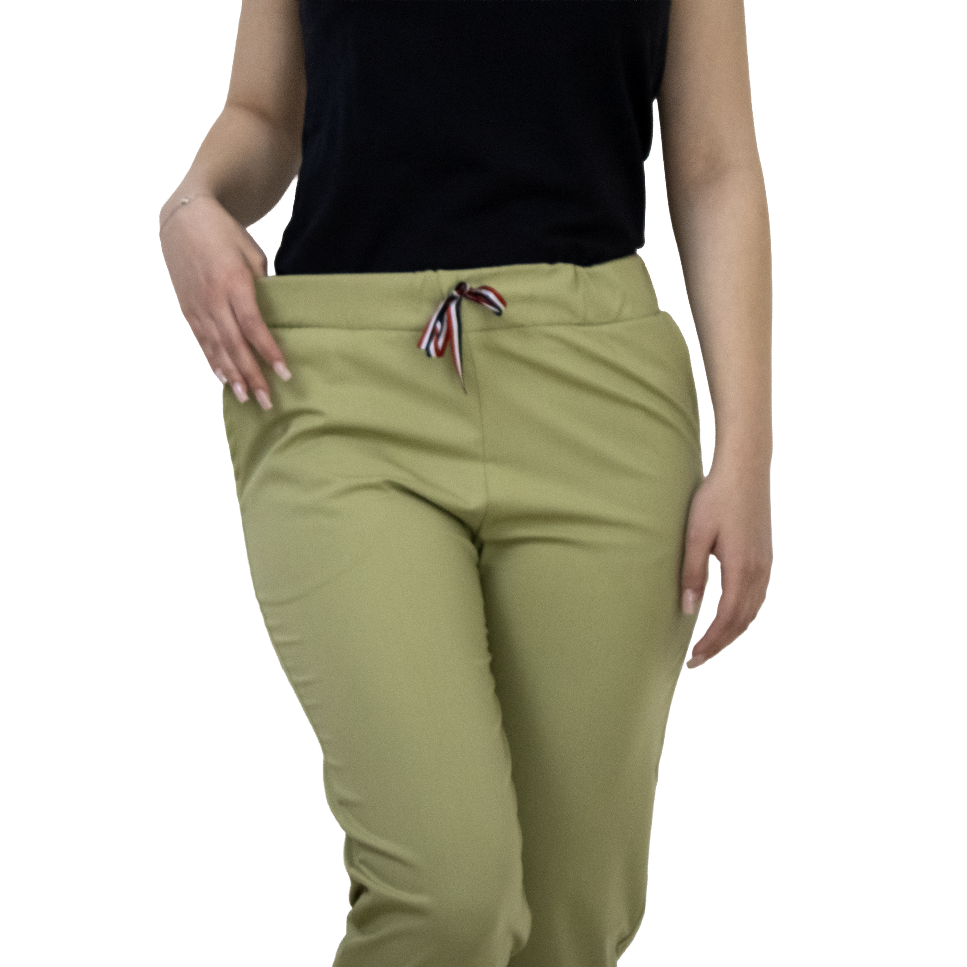 Pantaloni i-Platinum - Verde Praz - DrWear
