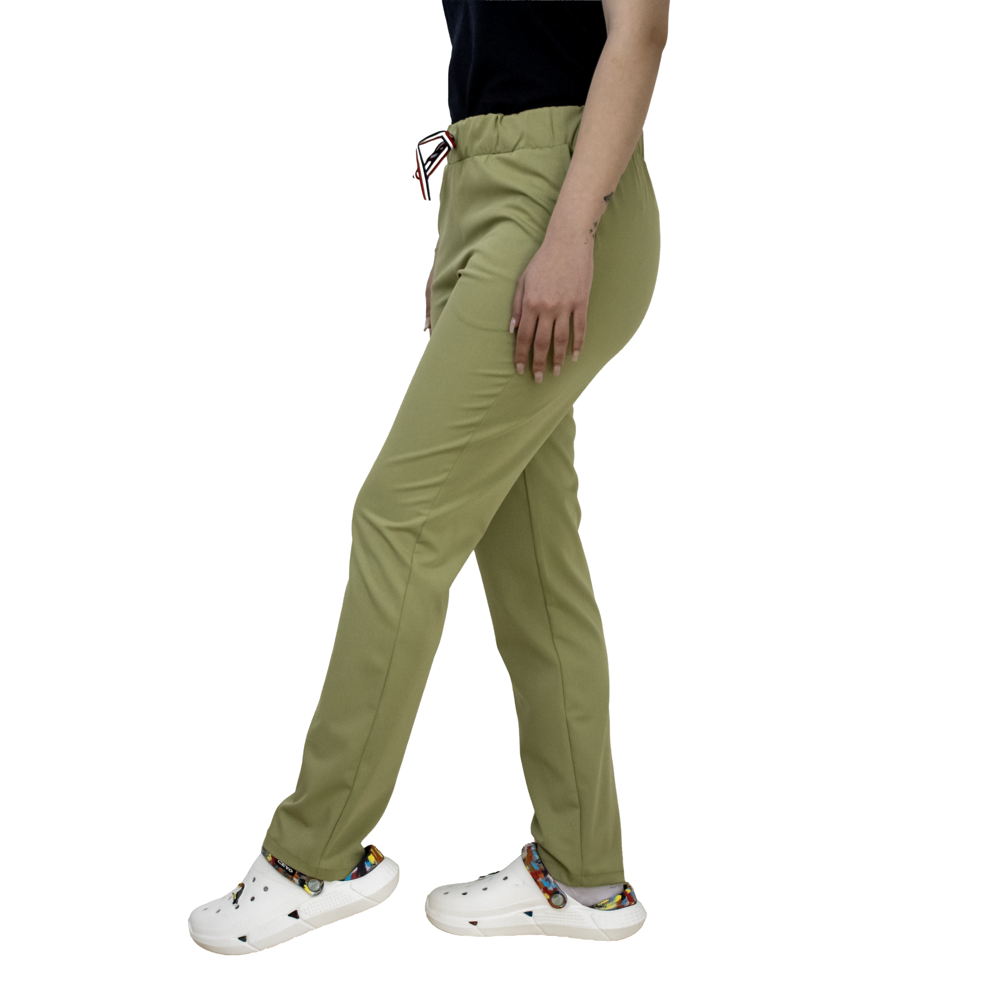 Pantaloni i-Platinum - Verde Praz - DrWear