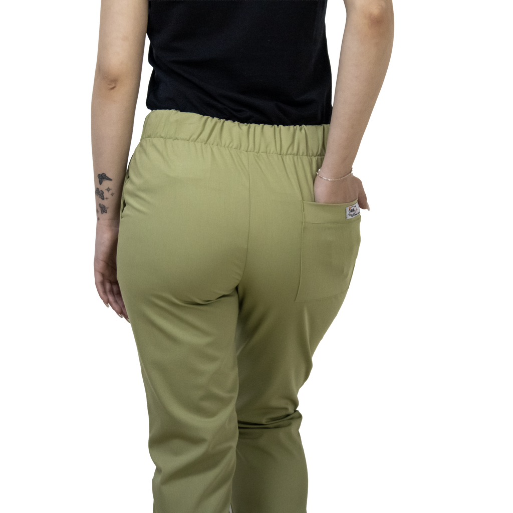 Pantaloni i-Platinum - Verde Praz - DrWear