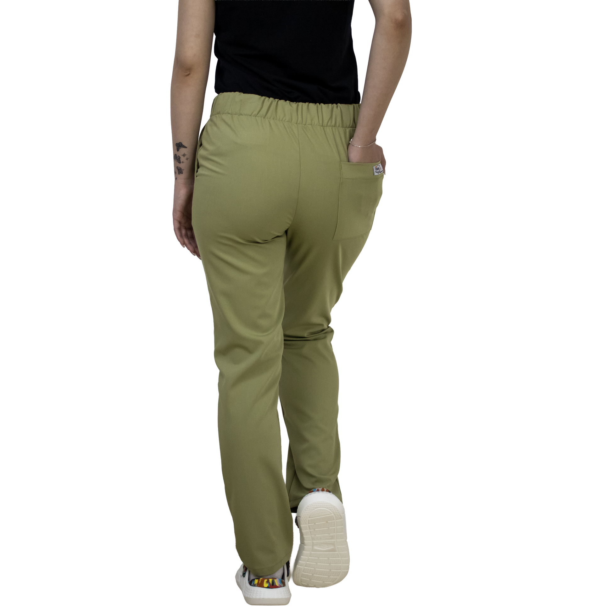 Pantaloni i-Platinum - Verde Praz - DrWear
